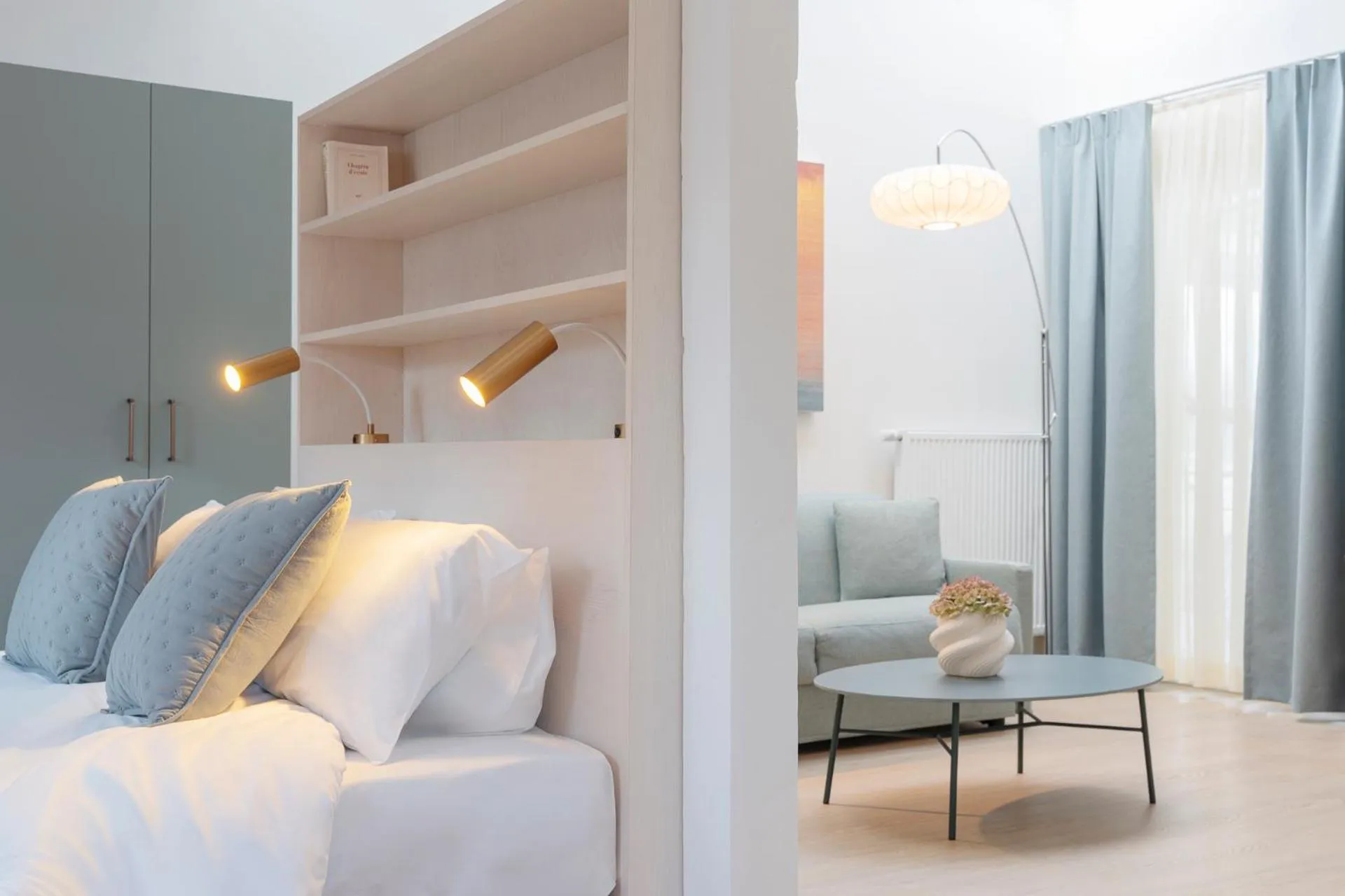 Bed in Key Inn serviced residences Belair