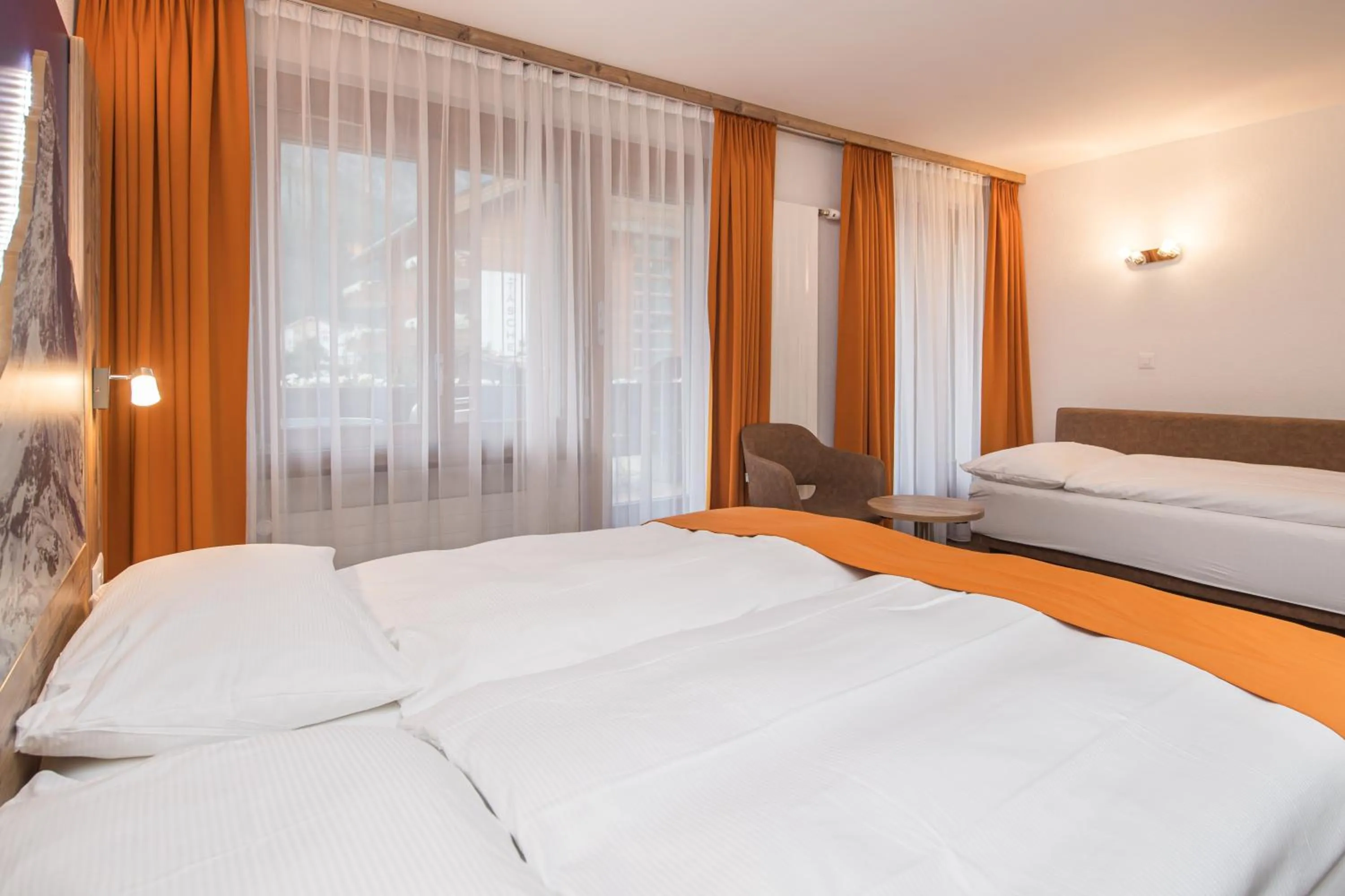 Bed in Hotel Taescherhof