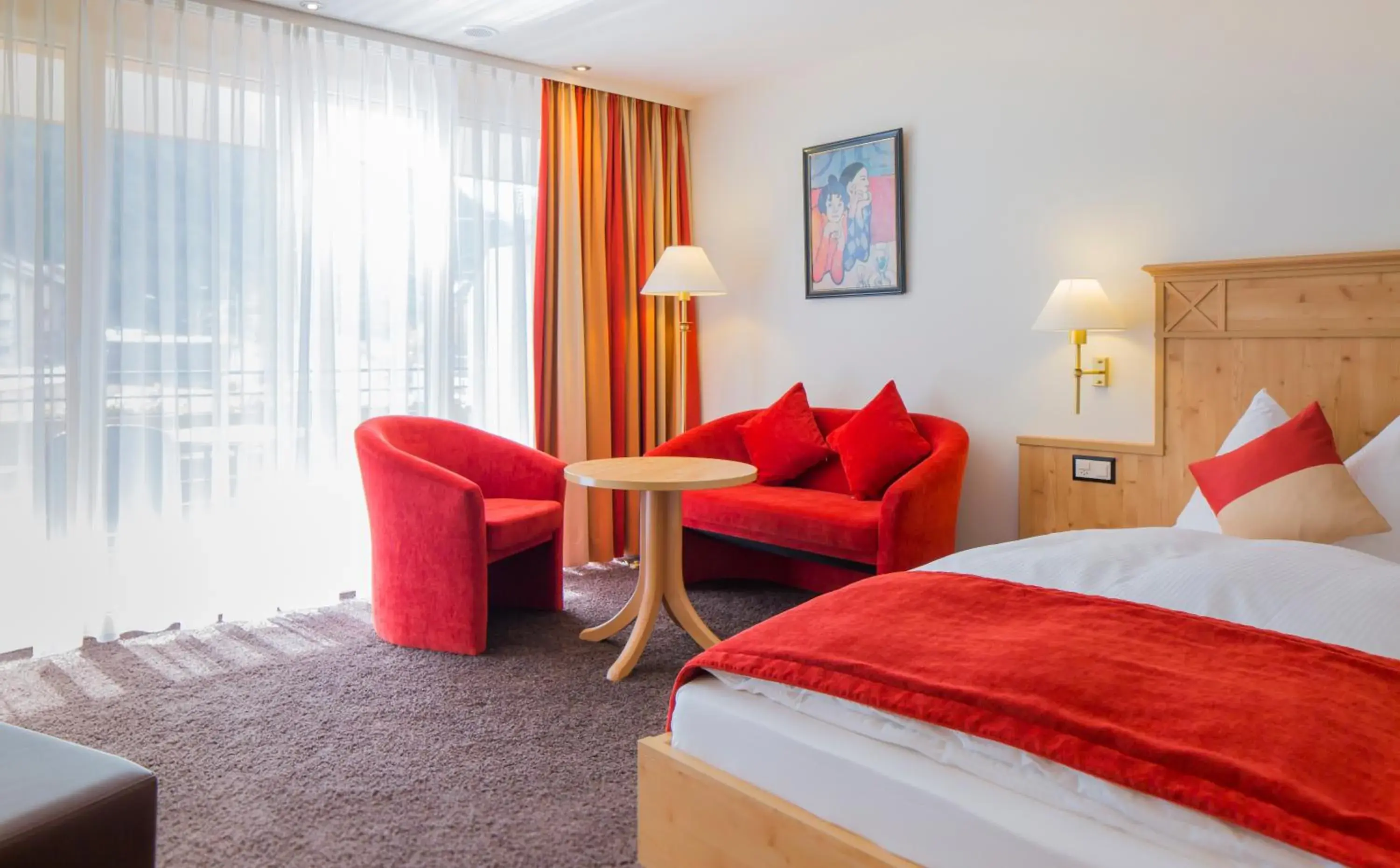 Modern Superior Double in Hotel Taescherhof Modern Superior Double in Hotel Taescherhof