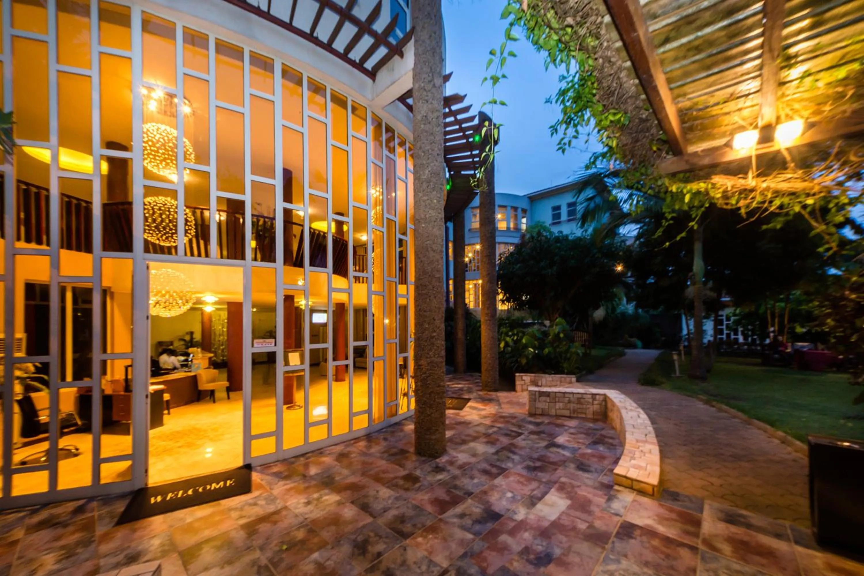 Property building in Imperial Heights Hotel, Entebbe