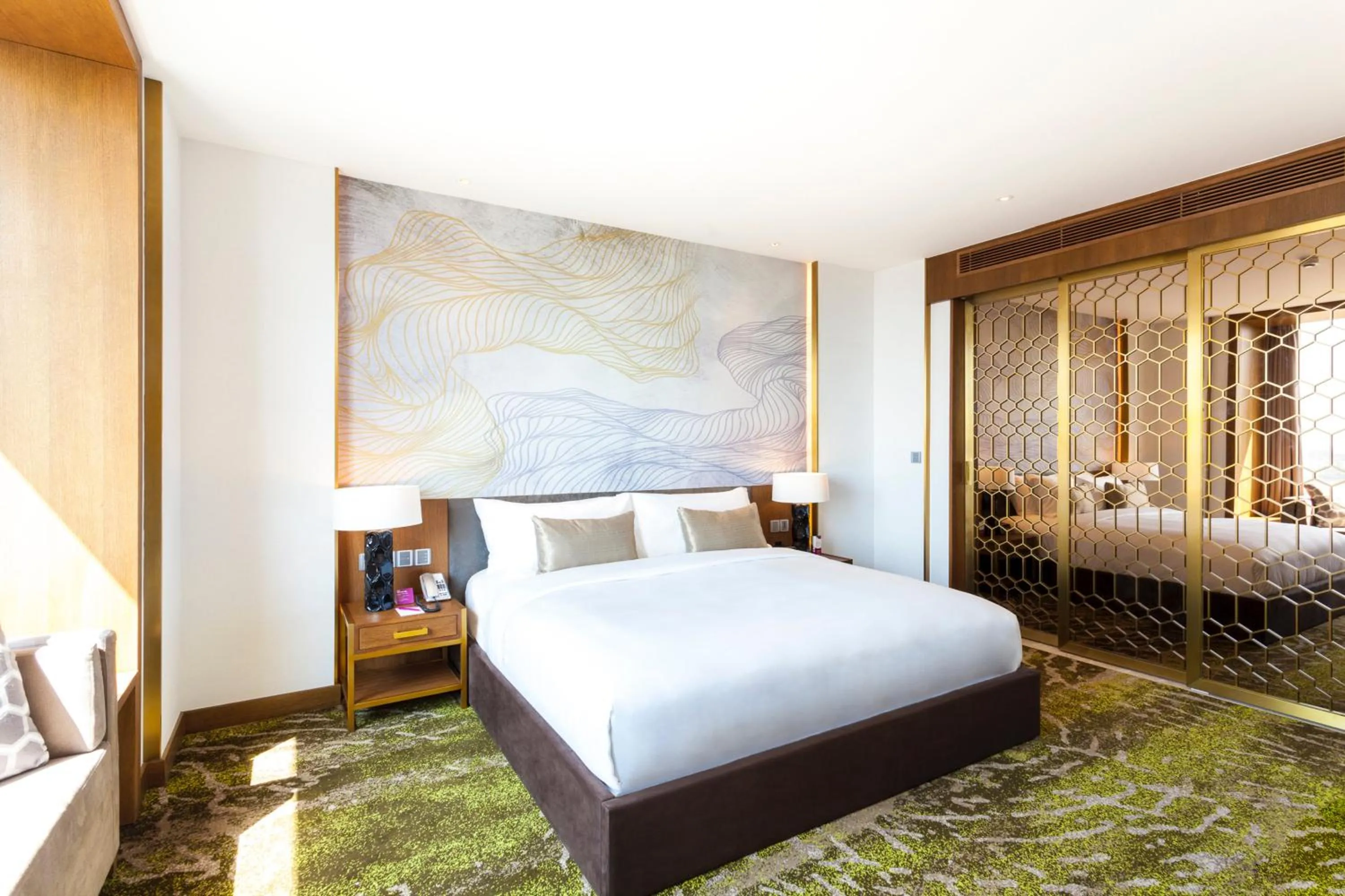 Photo of the whole room, Bed in Crowne Plaza Vientiane by IHG
