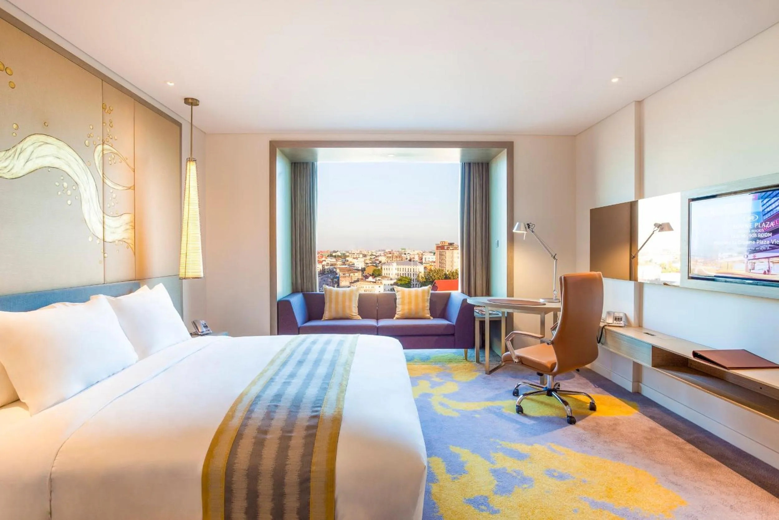 Photo of the whole room, Bed in Crowne Plaza Vientiane by IHG