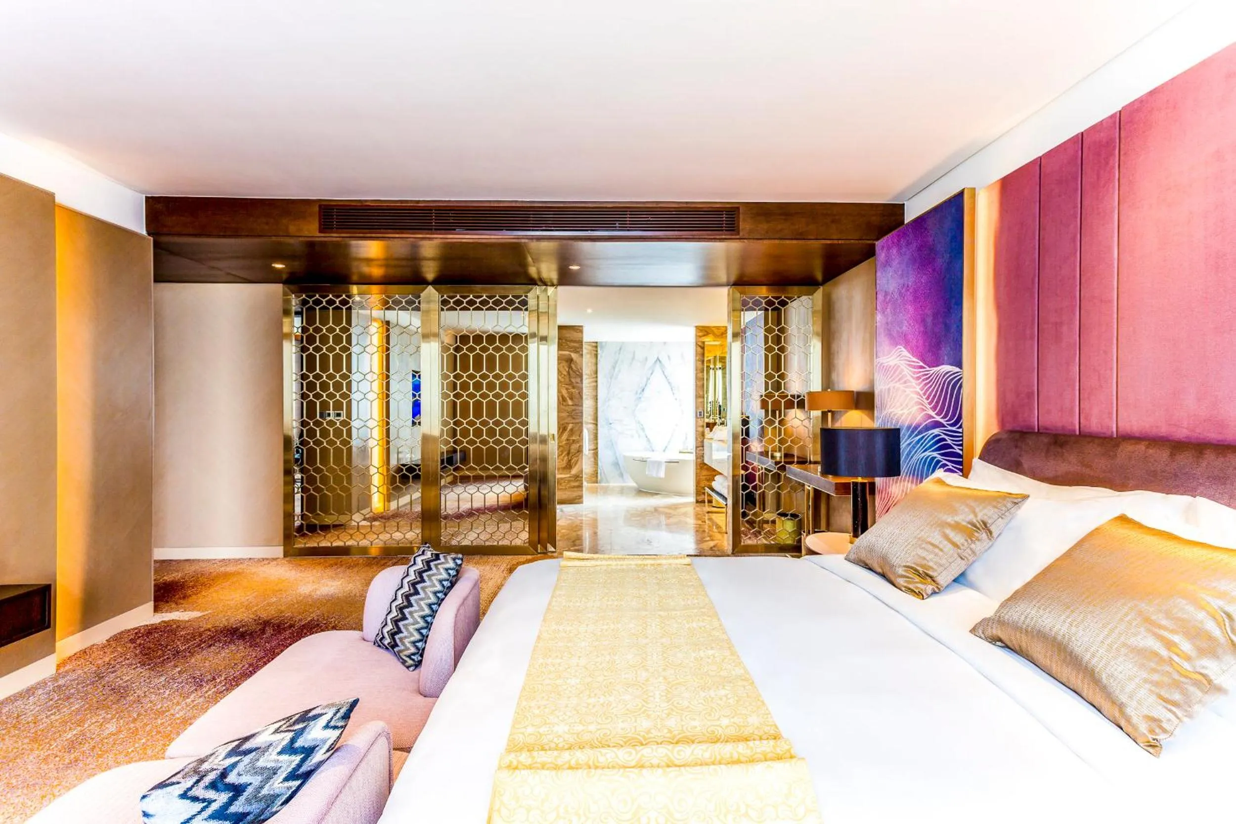 Photo of the whole room, Bed in Crowne Plaza Vientiane by IHG