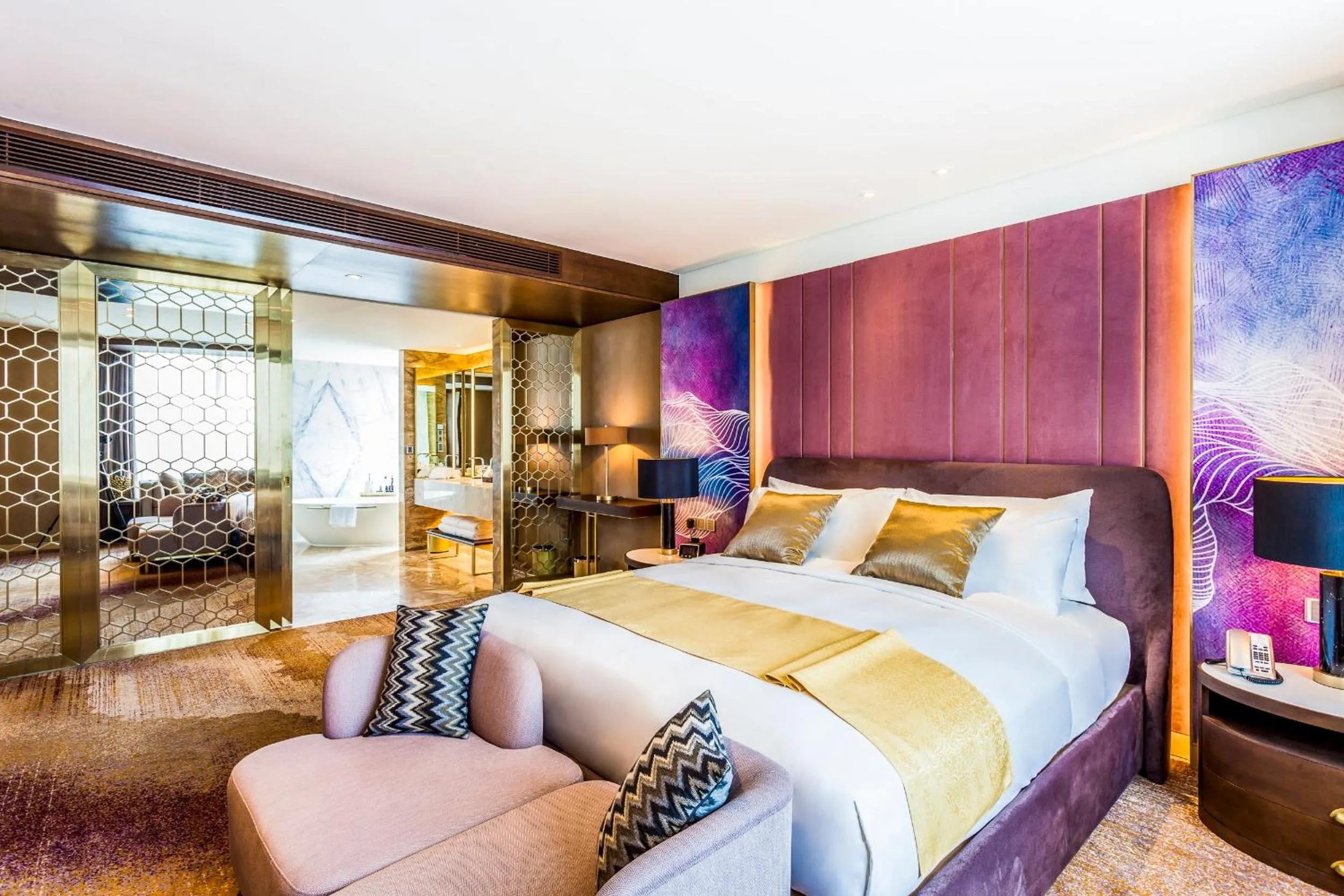 Photo of the whole room, Bed in Crowne Plaza Vientiane by IHG