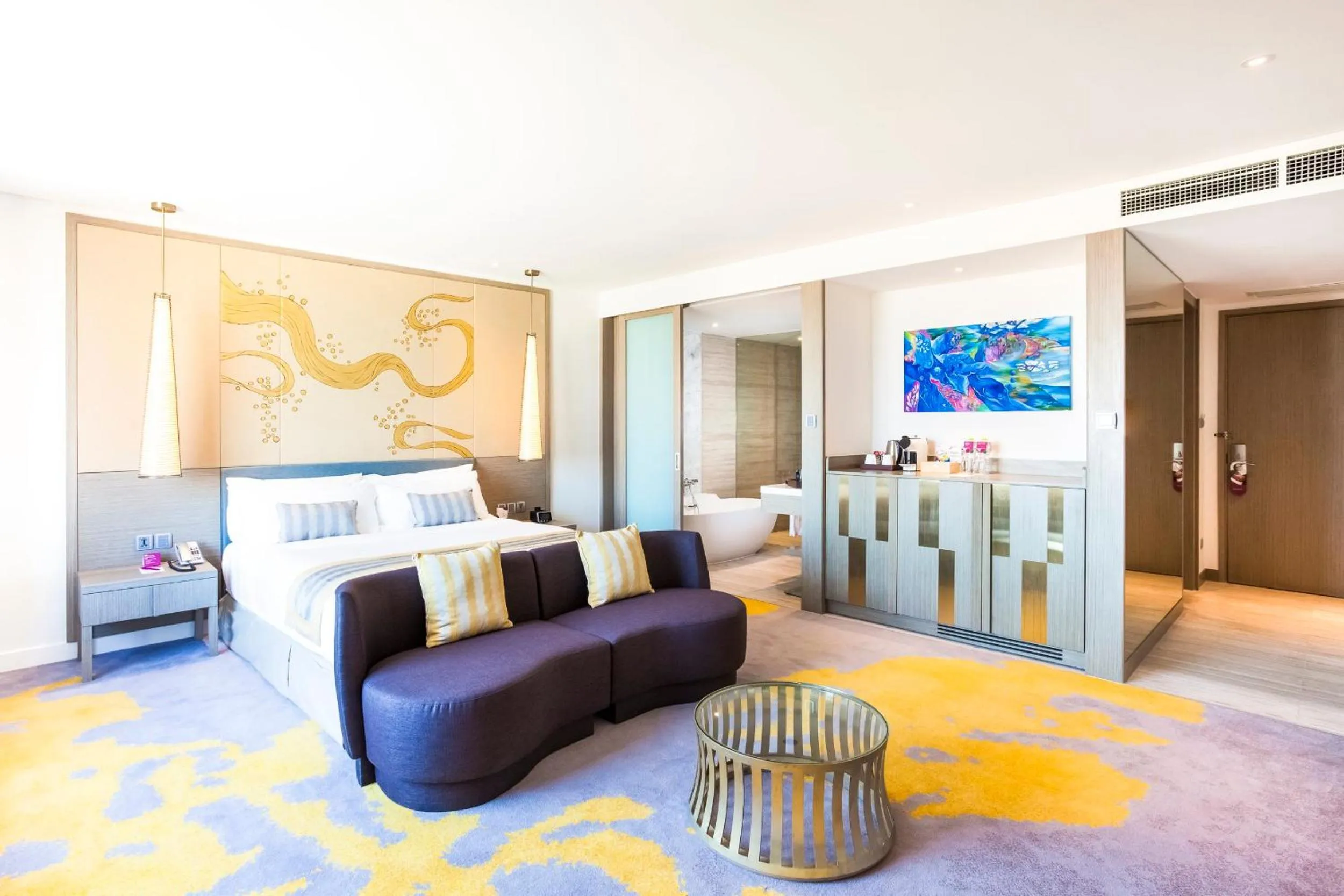 Photo of the whole room, Bed in Crowne Plaza Vientiane by IHG