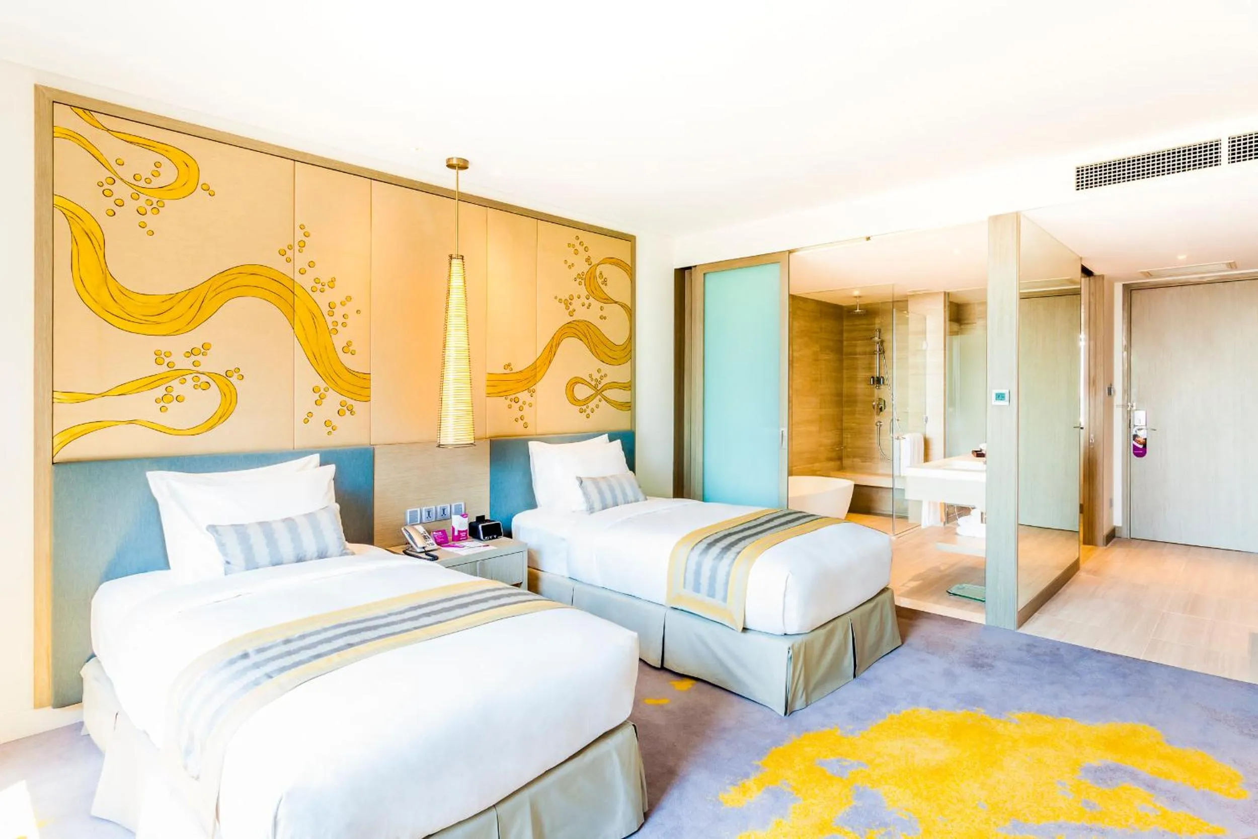 Photo of the whole room, Bed in Crowne Plaza Vientiane by IHG