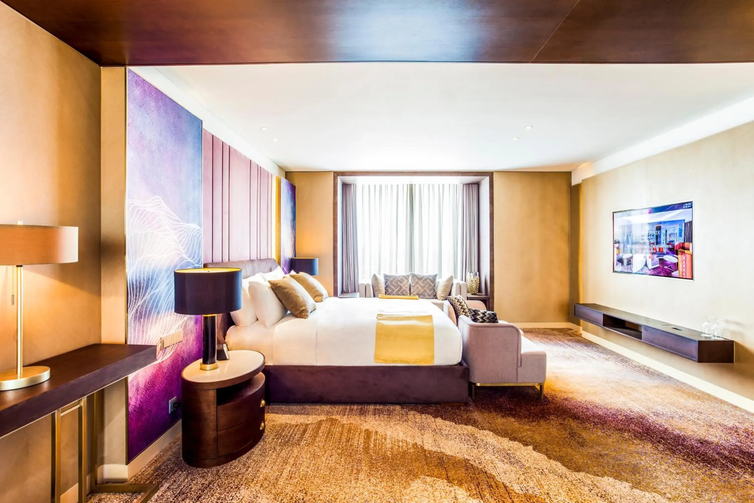 Bedroom, Bed in Crowne Plaza Vientiane by IHG Bedroom, Bed in Crowne Plaza Vientiane by IHG