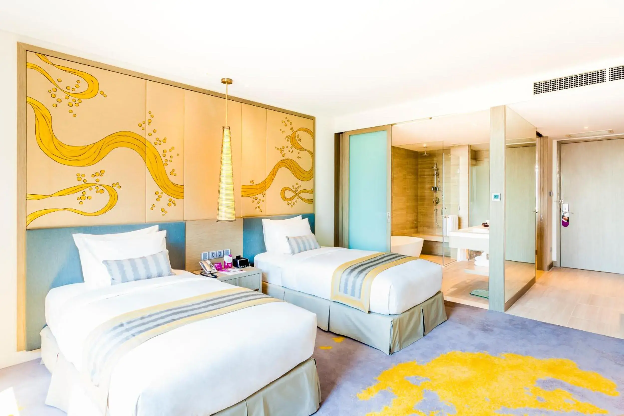 Bedroom, Bed in Crowne Plaza Vientiane by IHG Bedroom, Bed in Crowne Plaza Vientiane by IHG