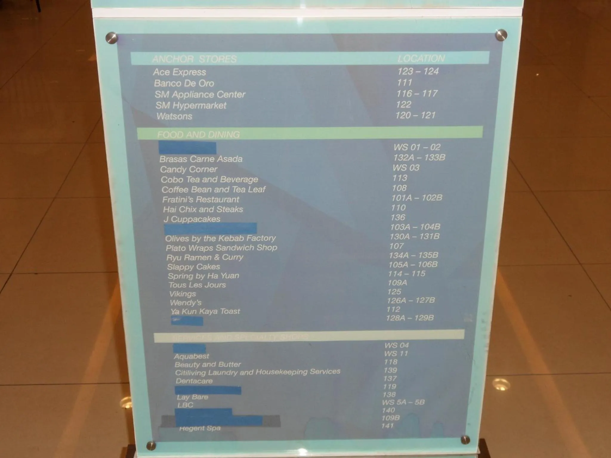 On-site shops in All At Jazz - Makati Serviced Apartments