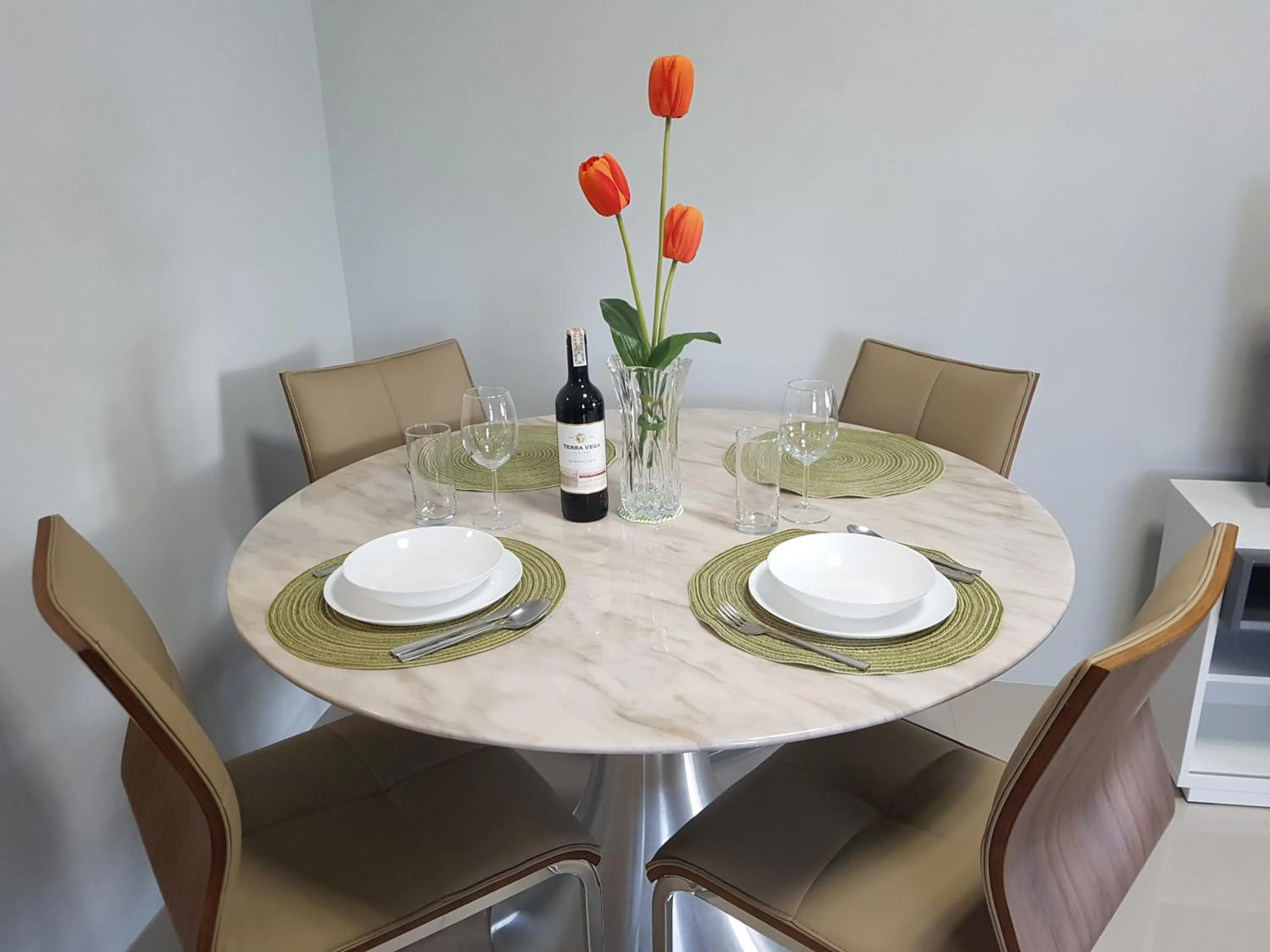 Dining area in All At Jazz - Makati Serviced Apartments