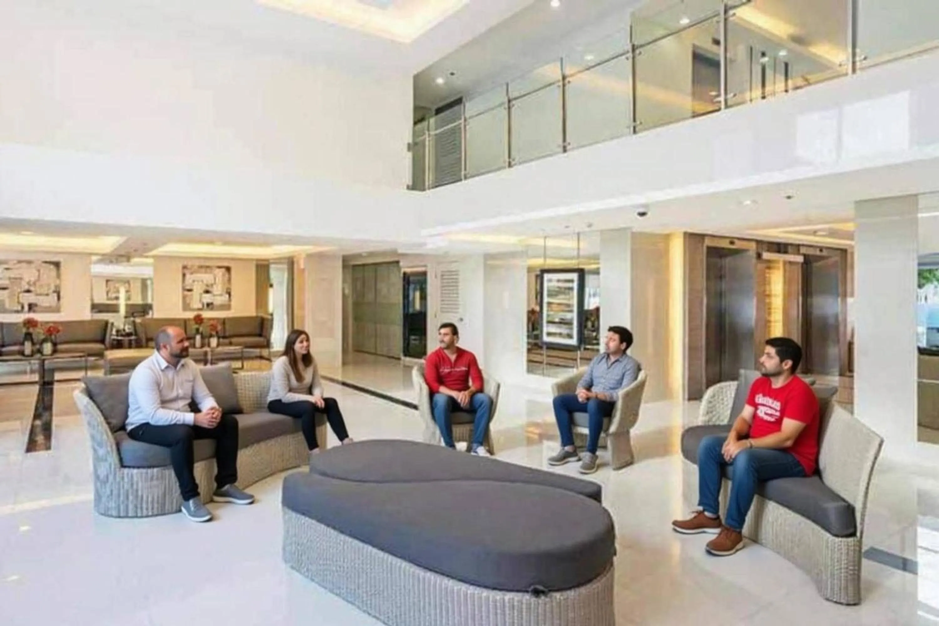 Communal lounge/ TV room in All At Jazz - Makati Serviced Apartments