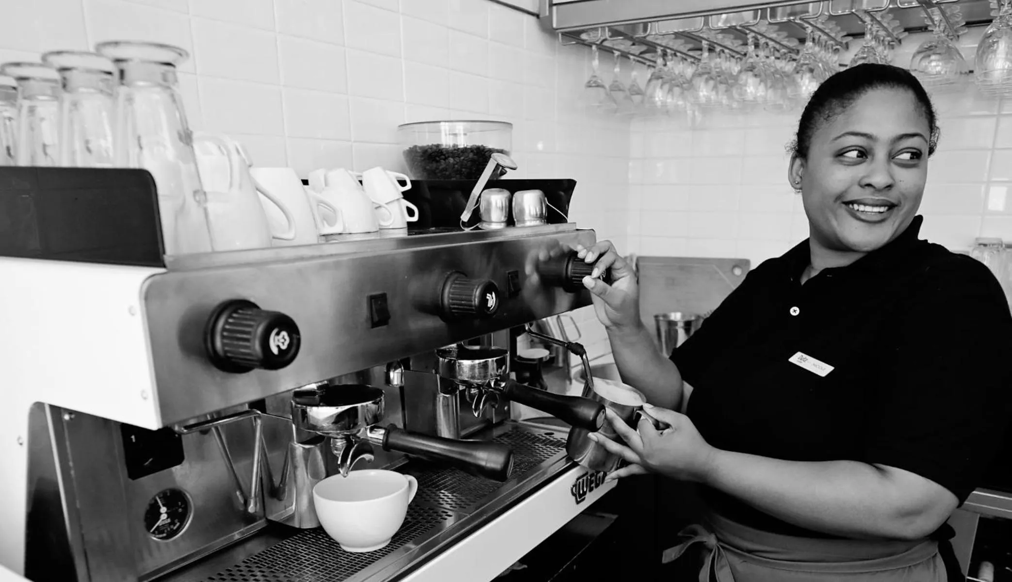 People in New National Hotel and Conference