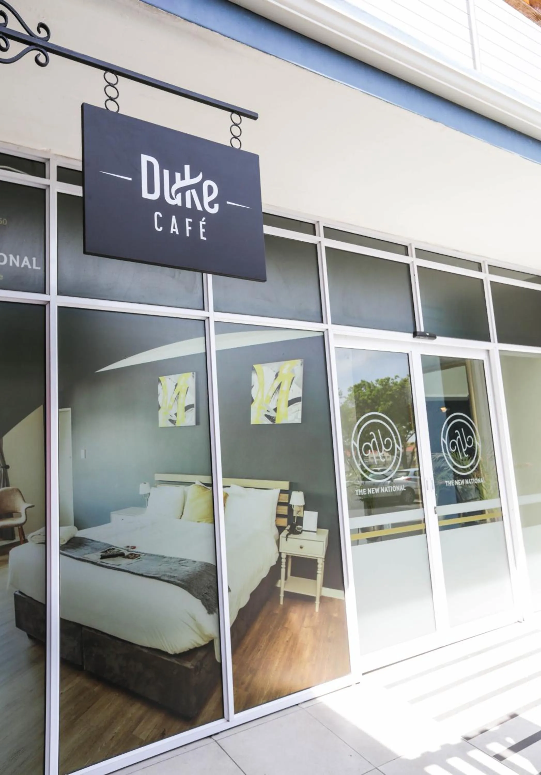 Property building, Bed in New National Hotel and Conference