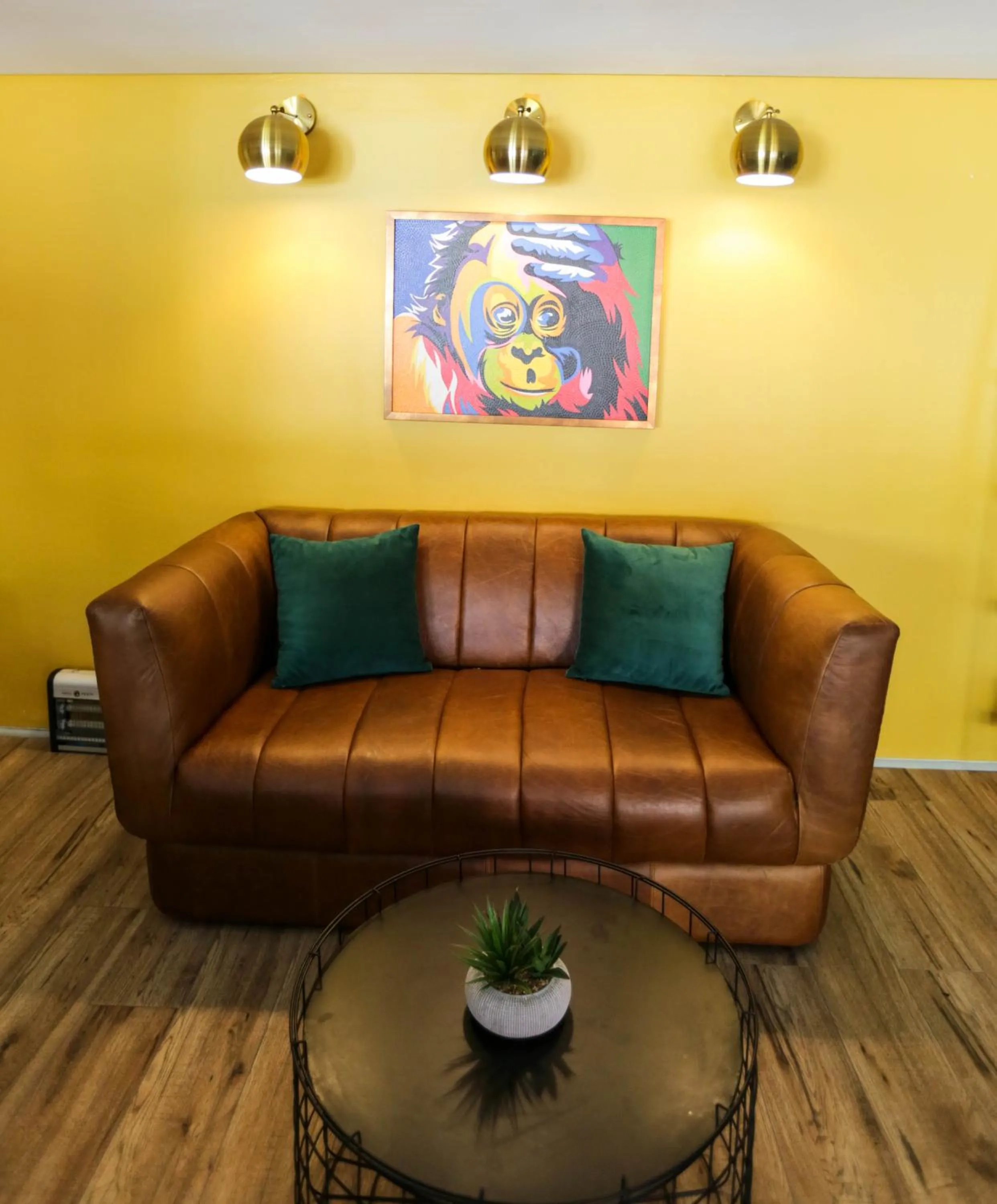 Seating area in New National Hotel and Conference