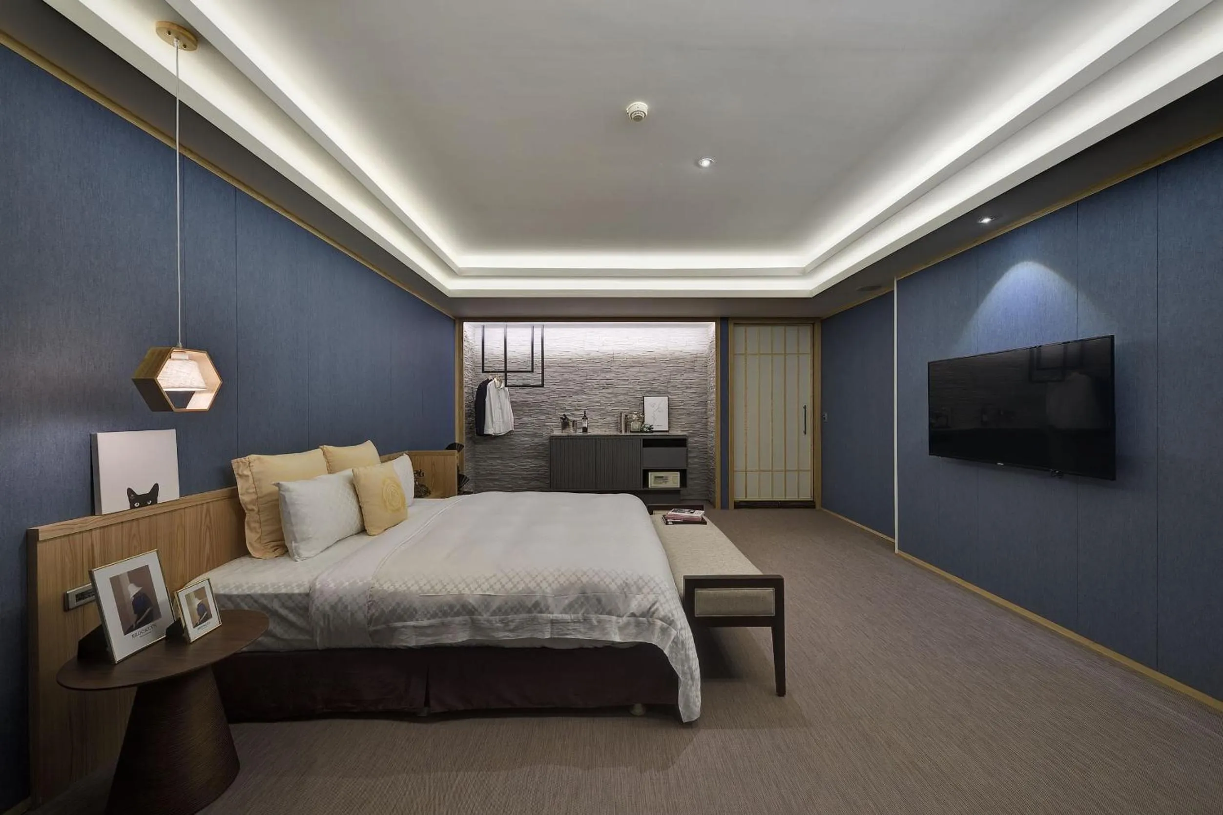 Bed in Merry Day Motel Zhonghe Branch