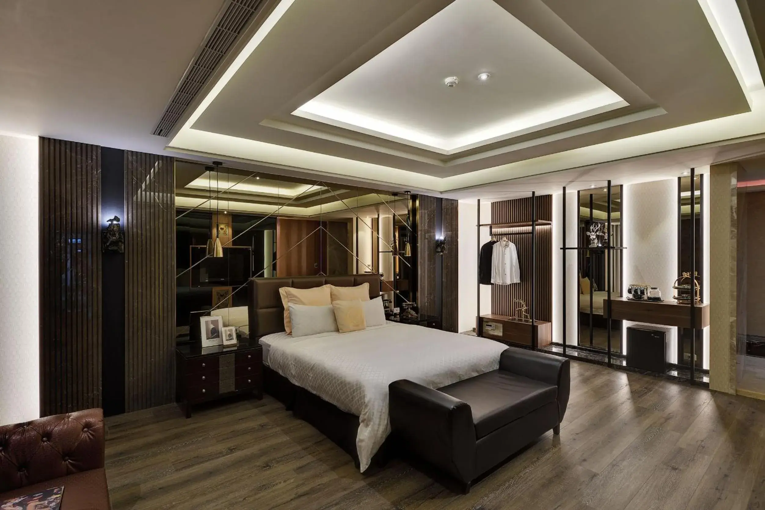 Bed in Merry Day Motel Zhonghe Branch Bed in Merry Day Motel Zhonghe Branch