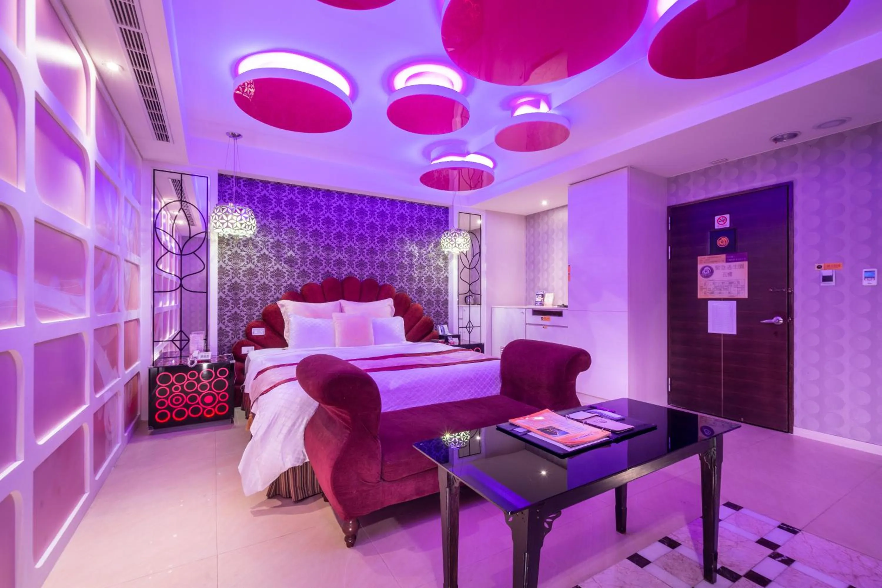 Bed in Merry Day Motel Zhonghe Branch