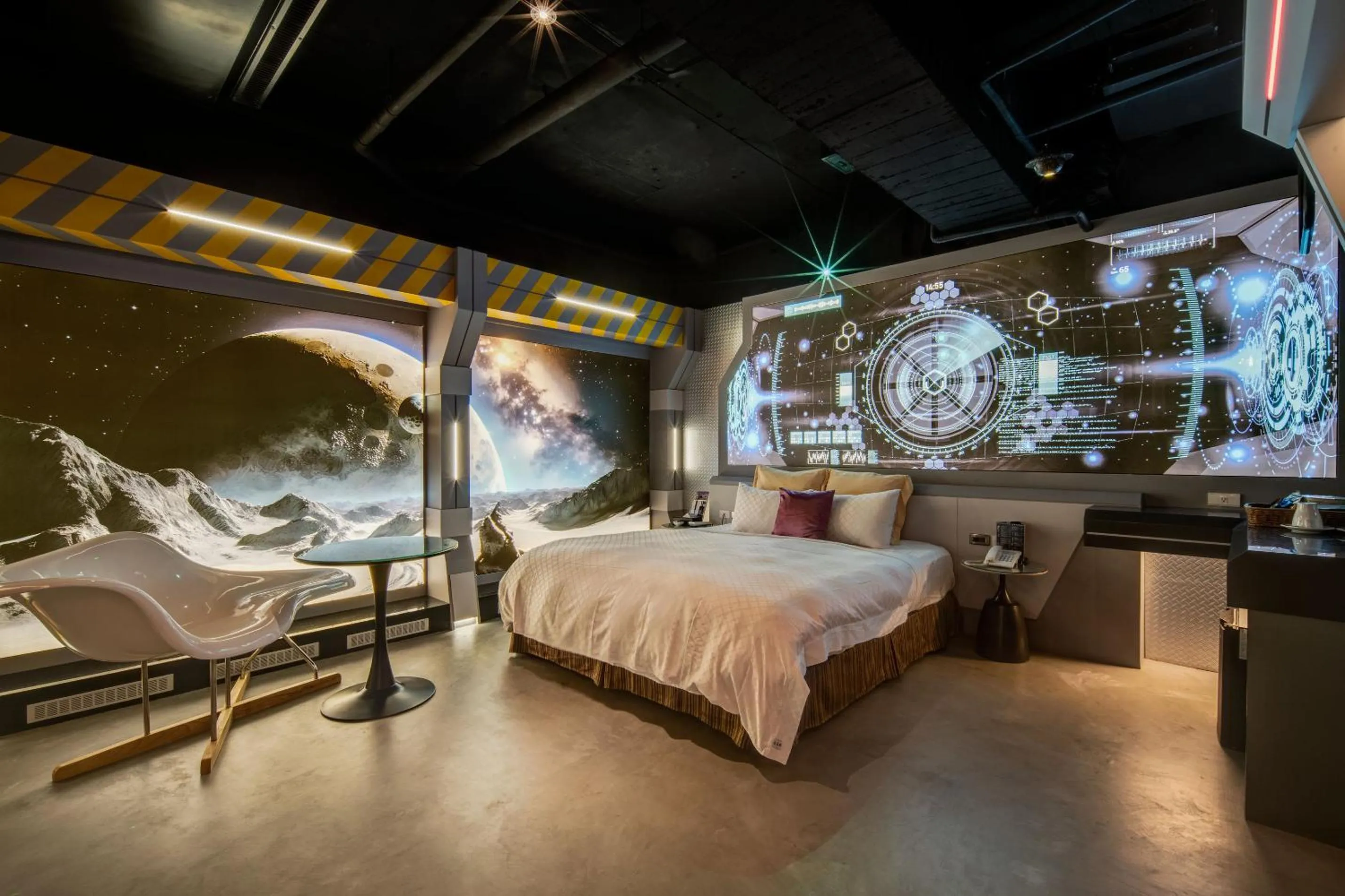 Bed in Merry Day Motel Zhonghe Branch