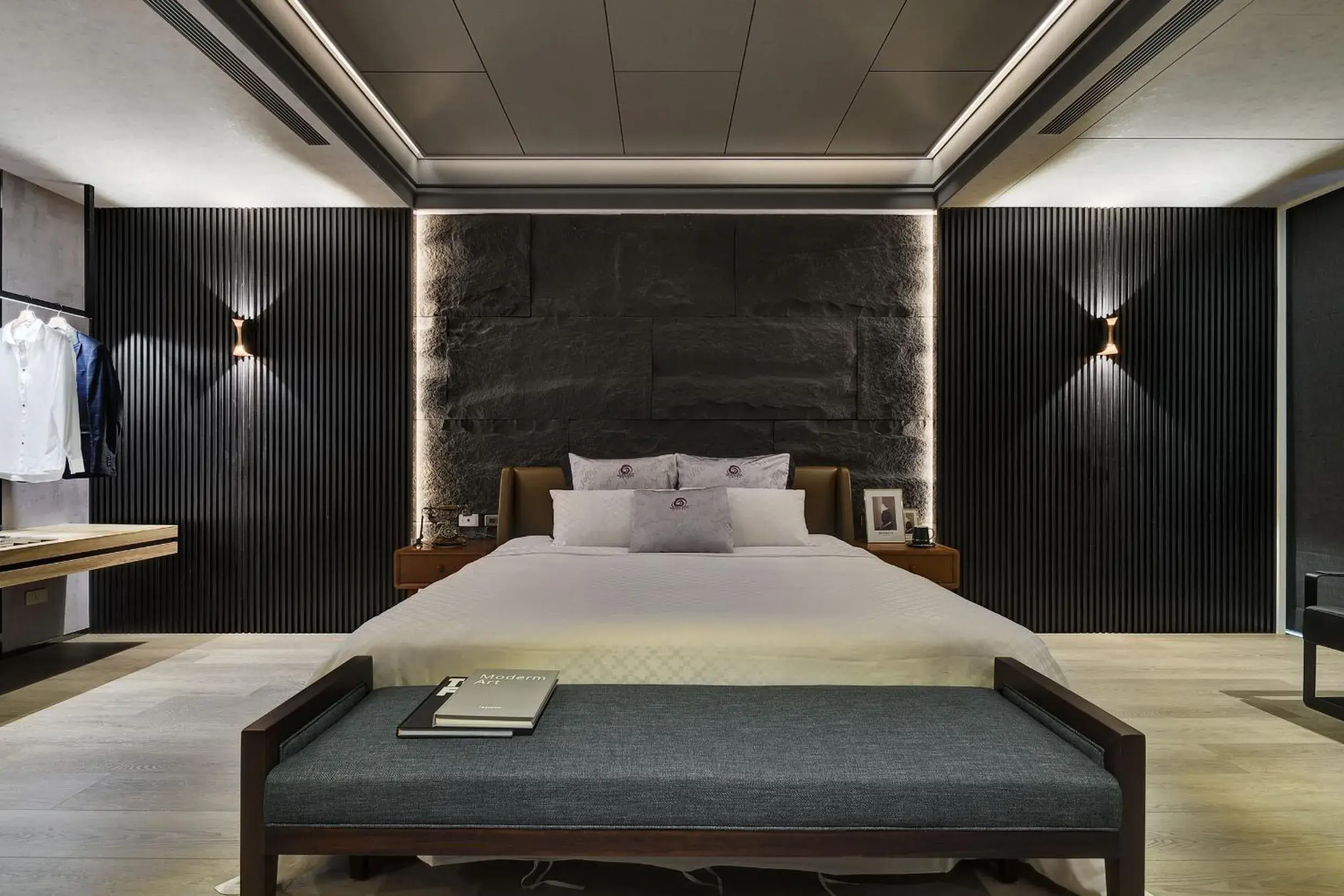 Bed in Merry Day Motel Zhonghe Branch Bed in Merry Day Motel Zhonghe Branch