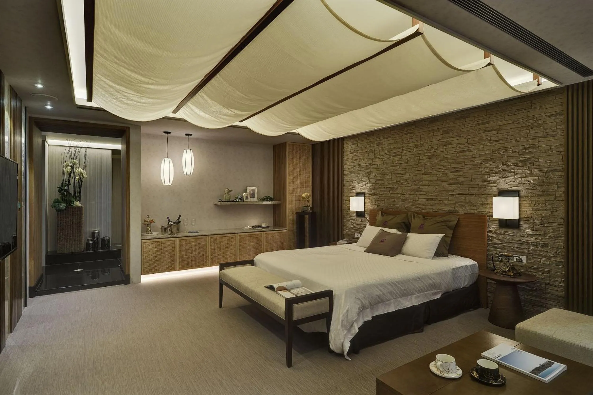 Bed in Merry Day Motel Zhonghe Branch