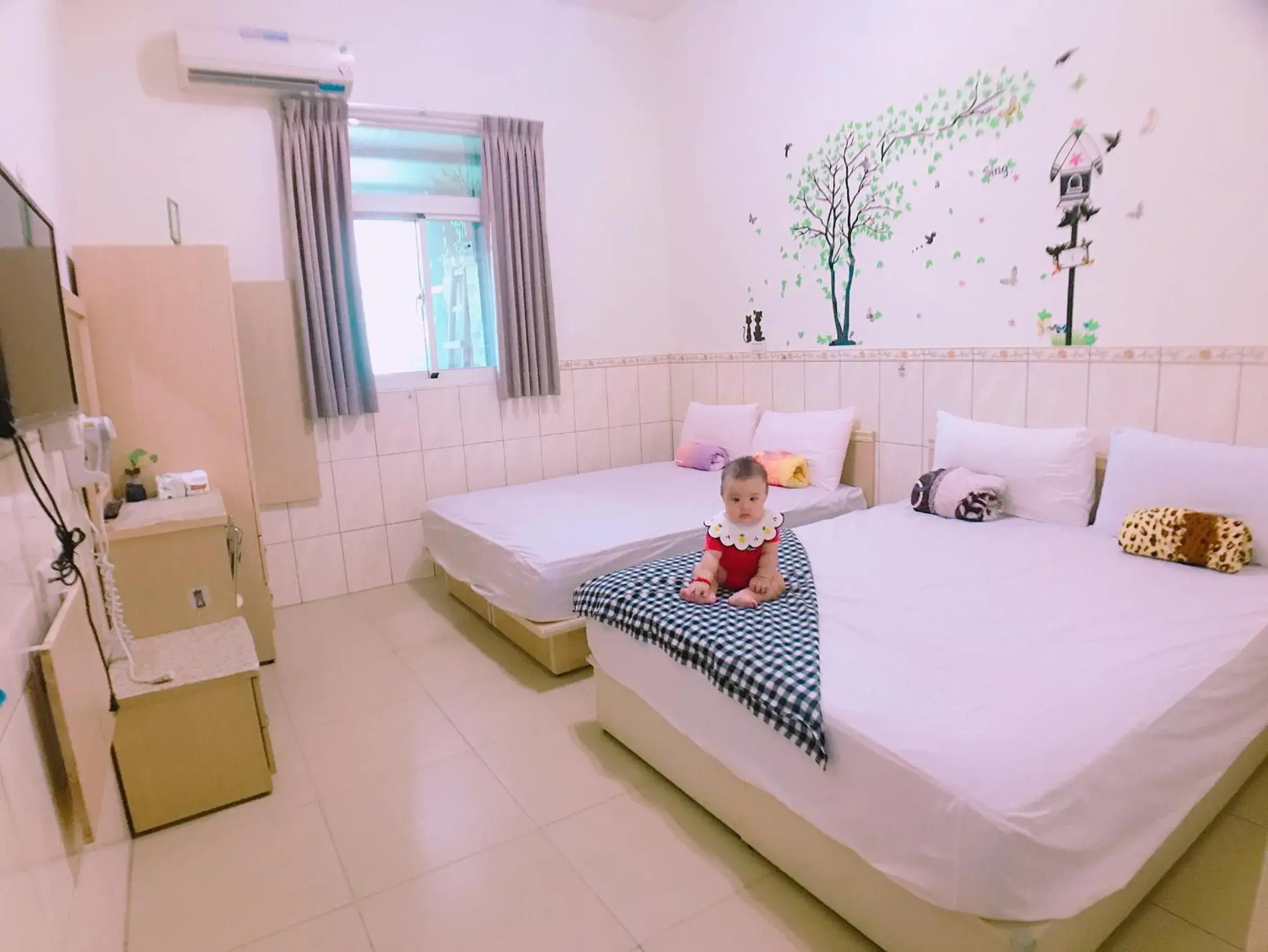 Quadruple Room with Private Bathroom in Dai B&B Quadruple Room with Private Bathroom in Dai B&B