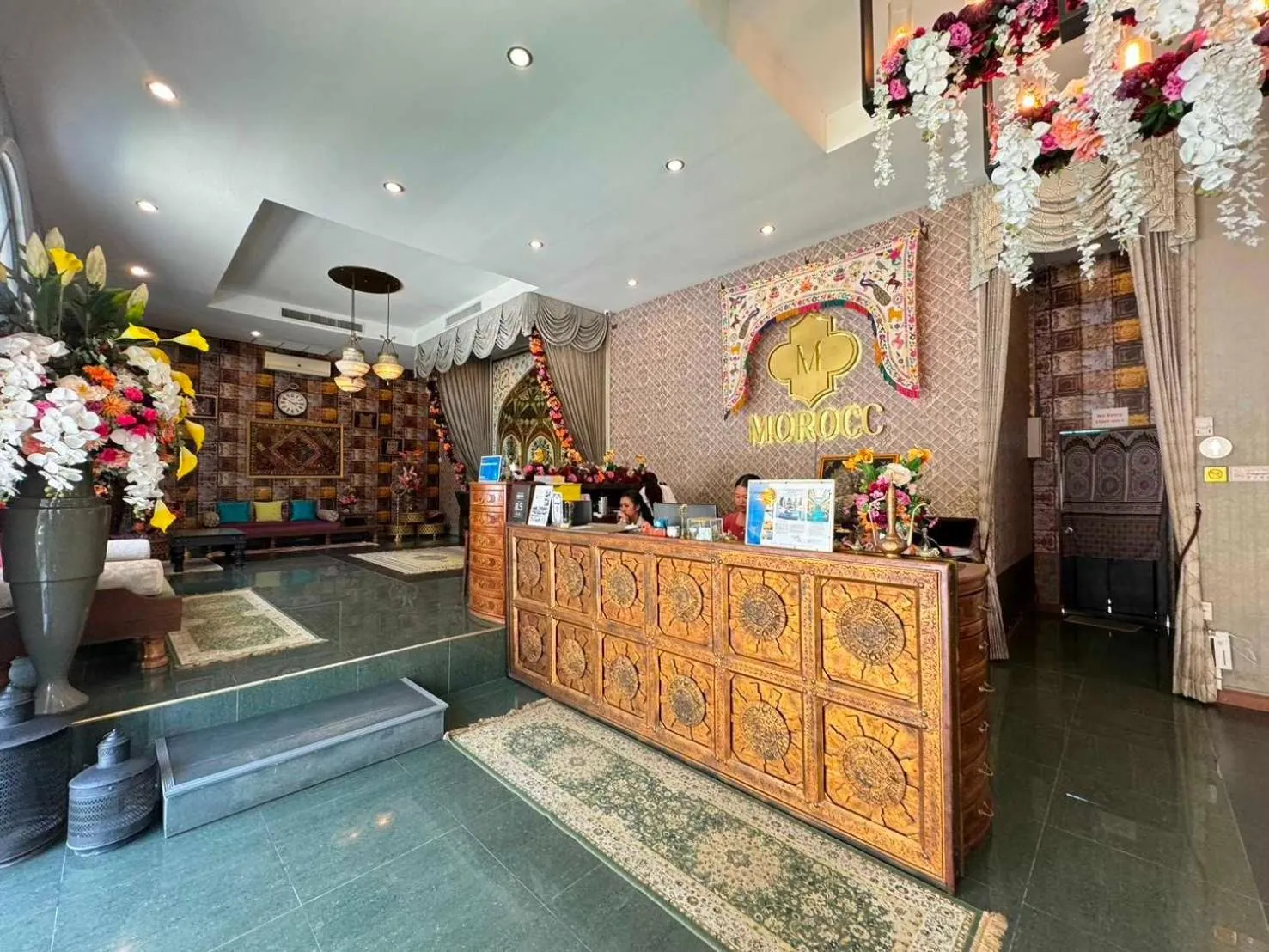 Lobby or reception in The Grand Morocc Hotel