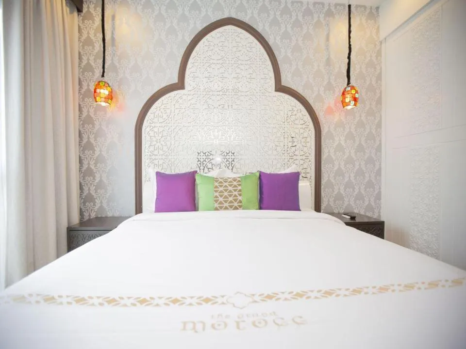 Bed in The Grand Morocc Hotel
