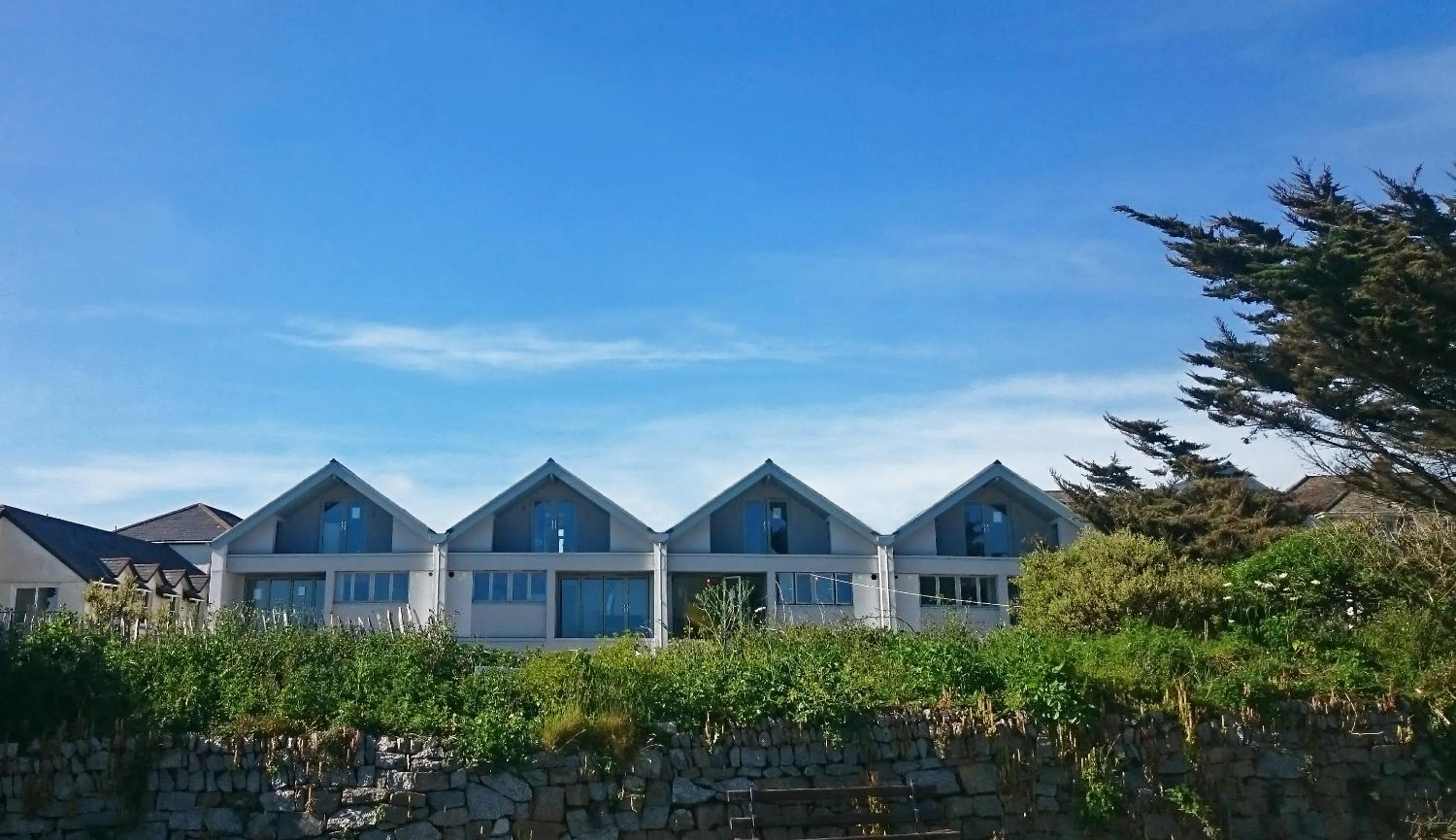 Property building in Falmouth Self Catering Lodges