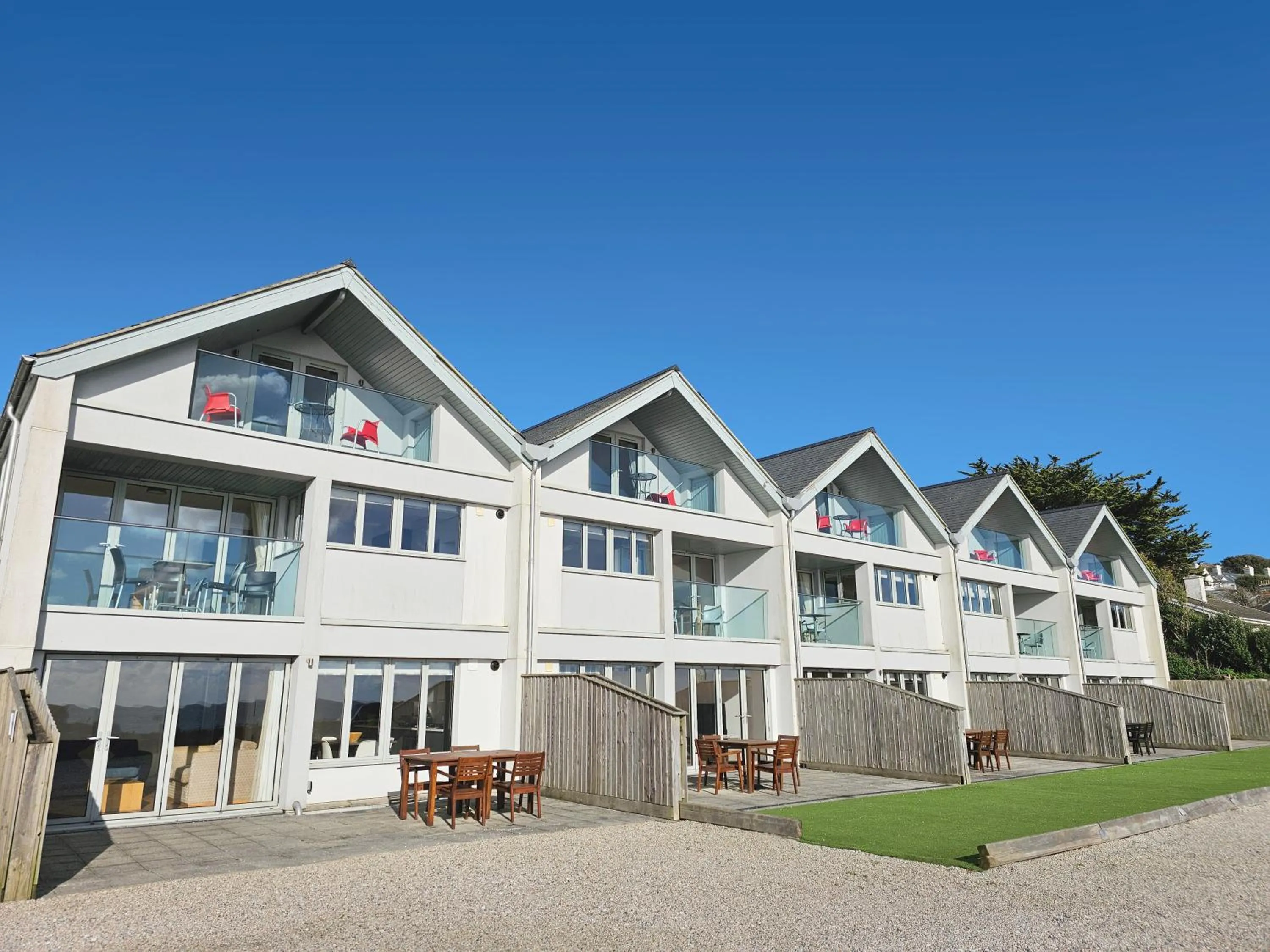 Property building in Falmouth Self Catering Lodges
