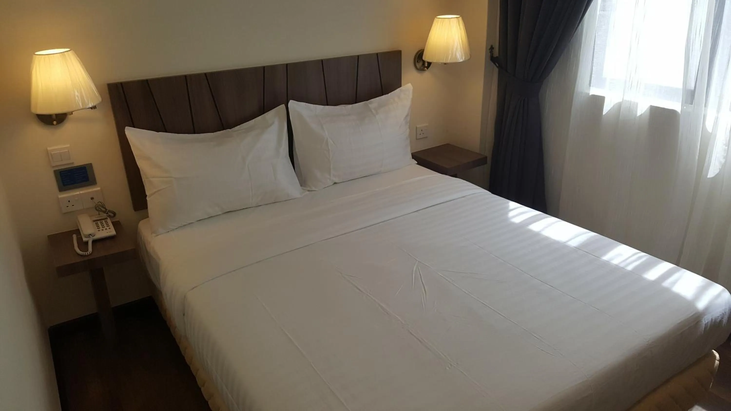 Bedroom, Bed in 9 Square Hotel - Seri Kembangan