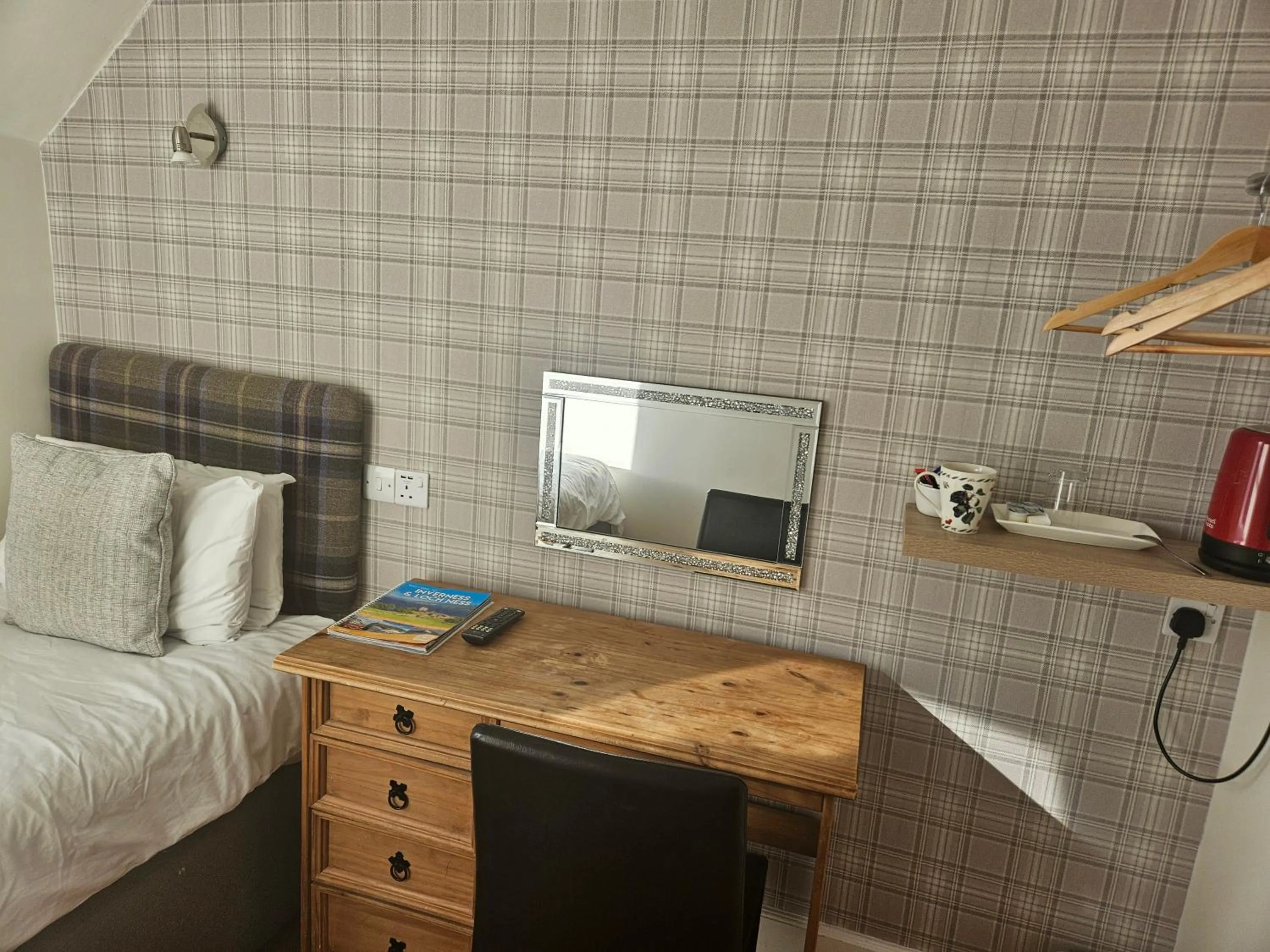 Bedroom in Dunskaith Villa