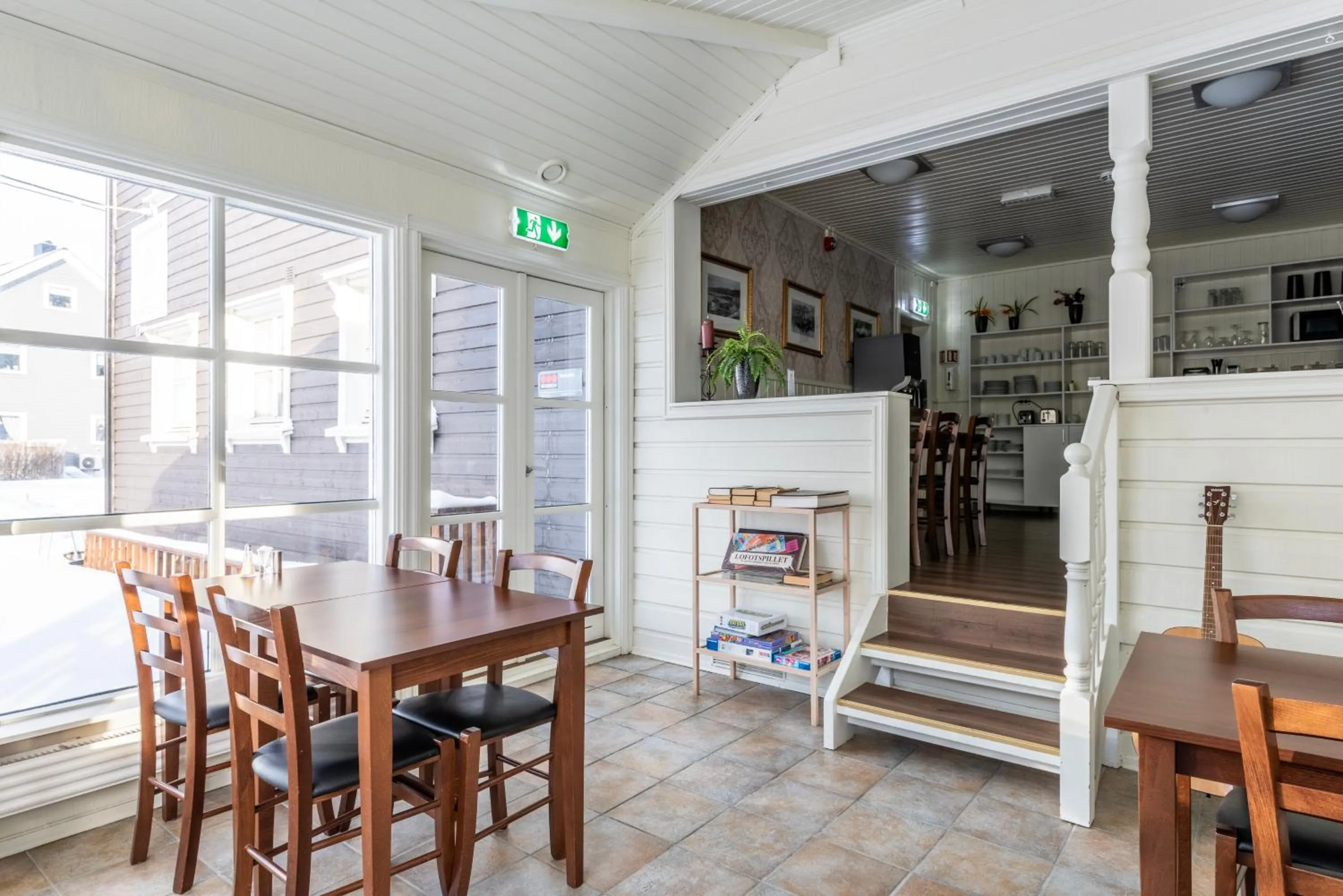 Seating area in Mo Gjestegård