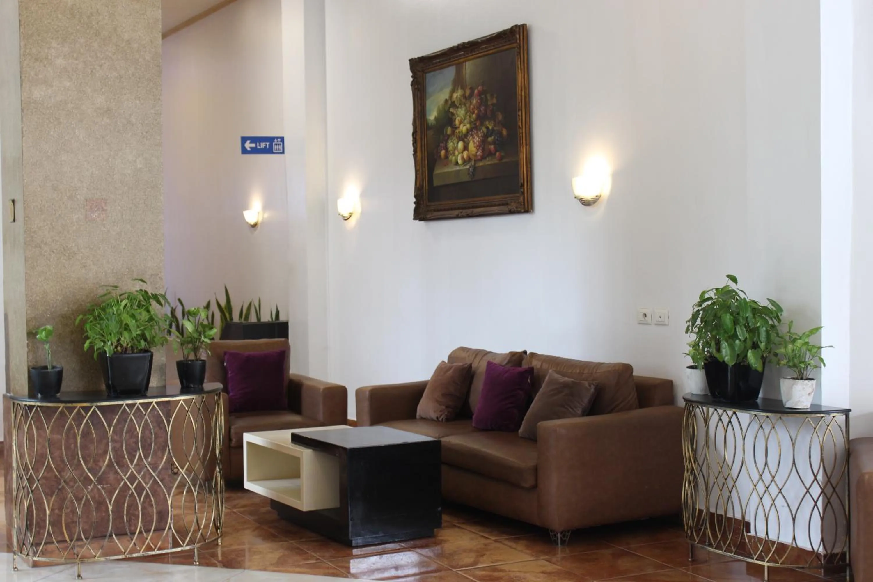 Lobby or reception in Hotel Belle Vie