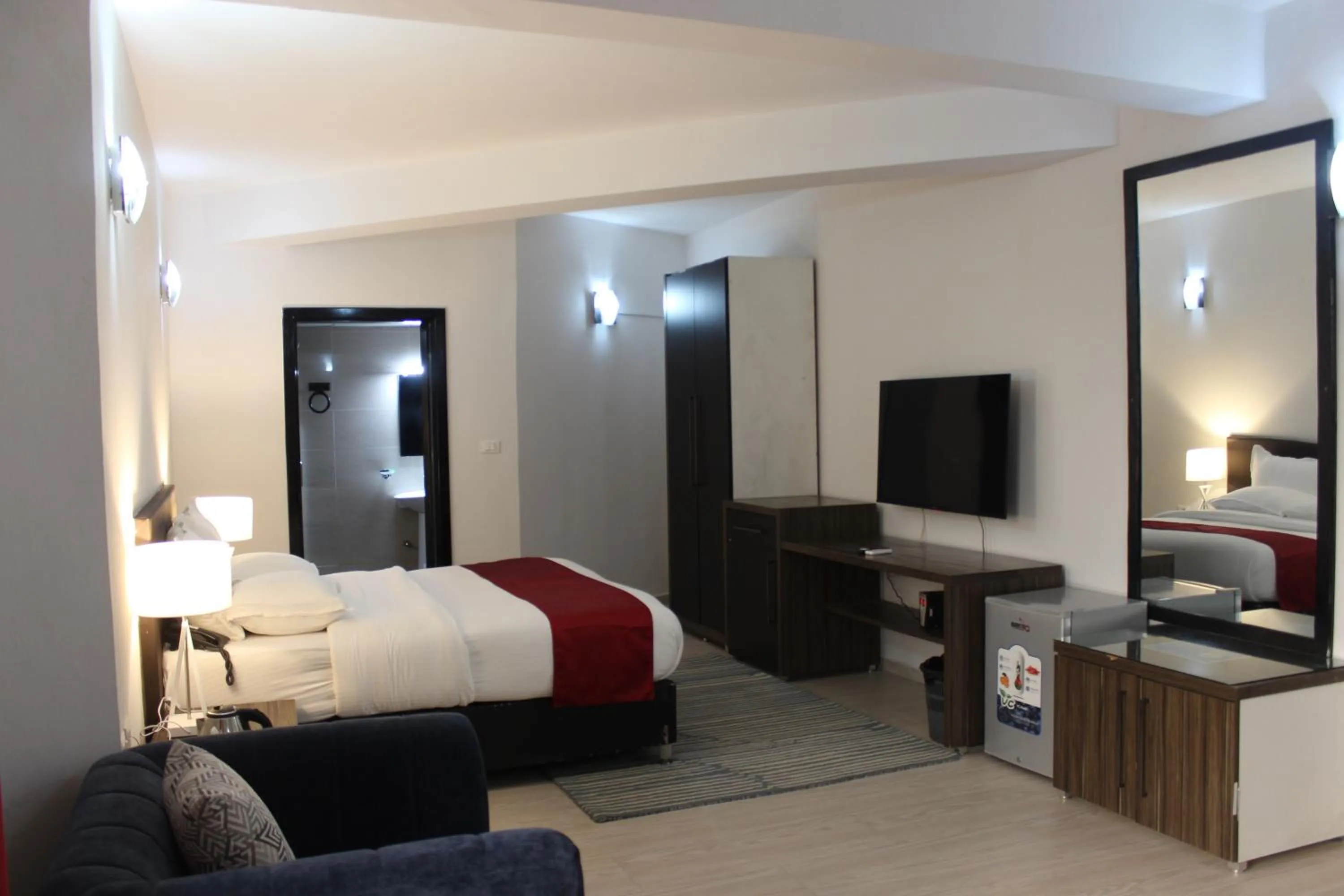 Bedroom, Bed in Hotel Belle Vie