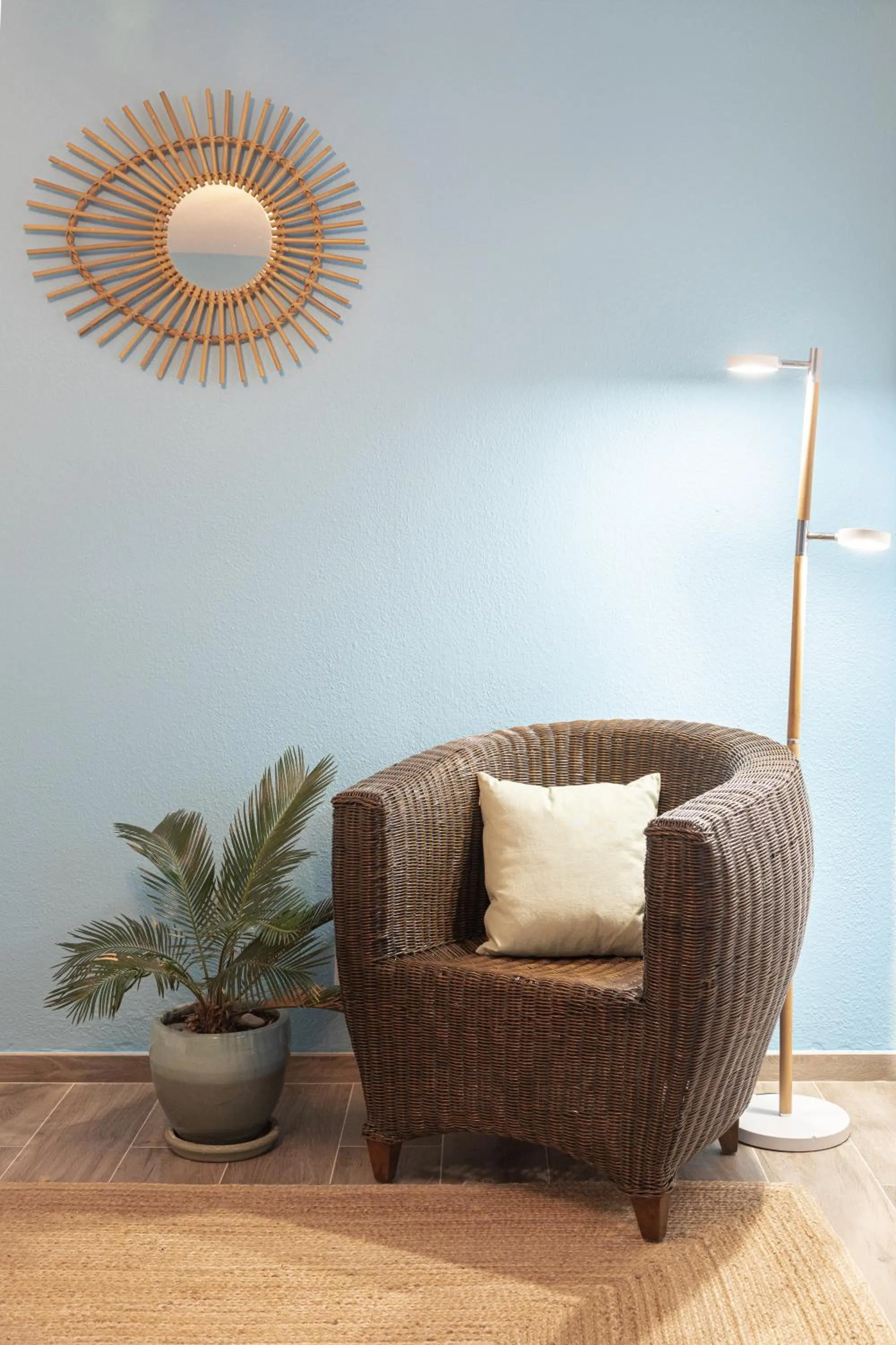 Bedroom in Cosy apartment Promenade des Anglais