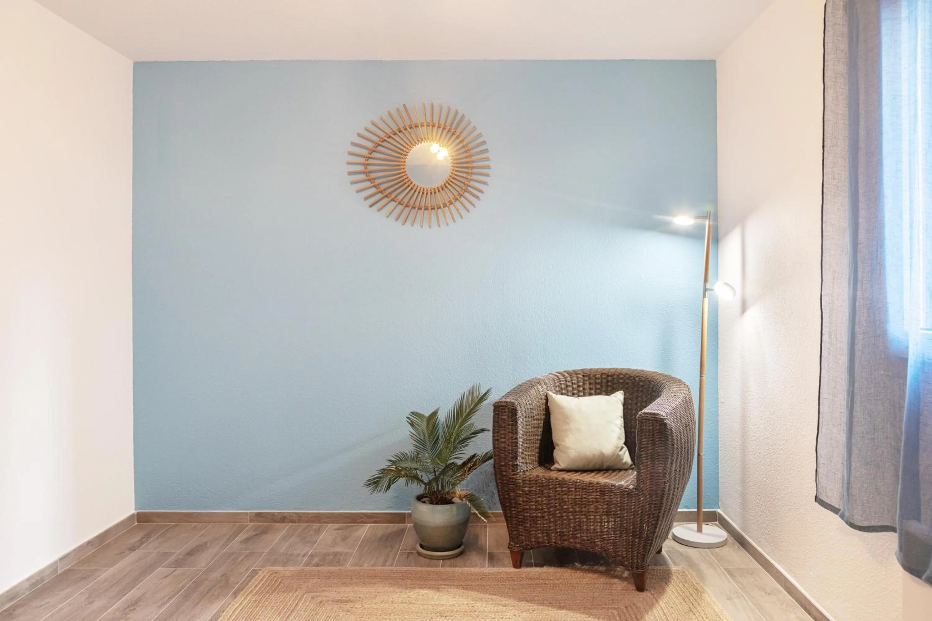 Bedroom in Cosy apartment Promenade des Anglais