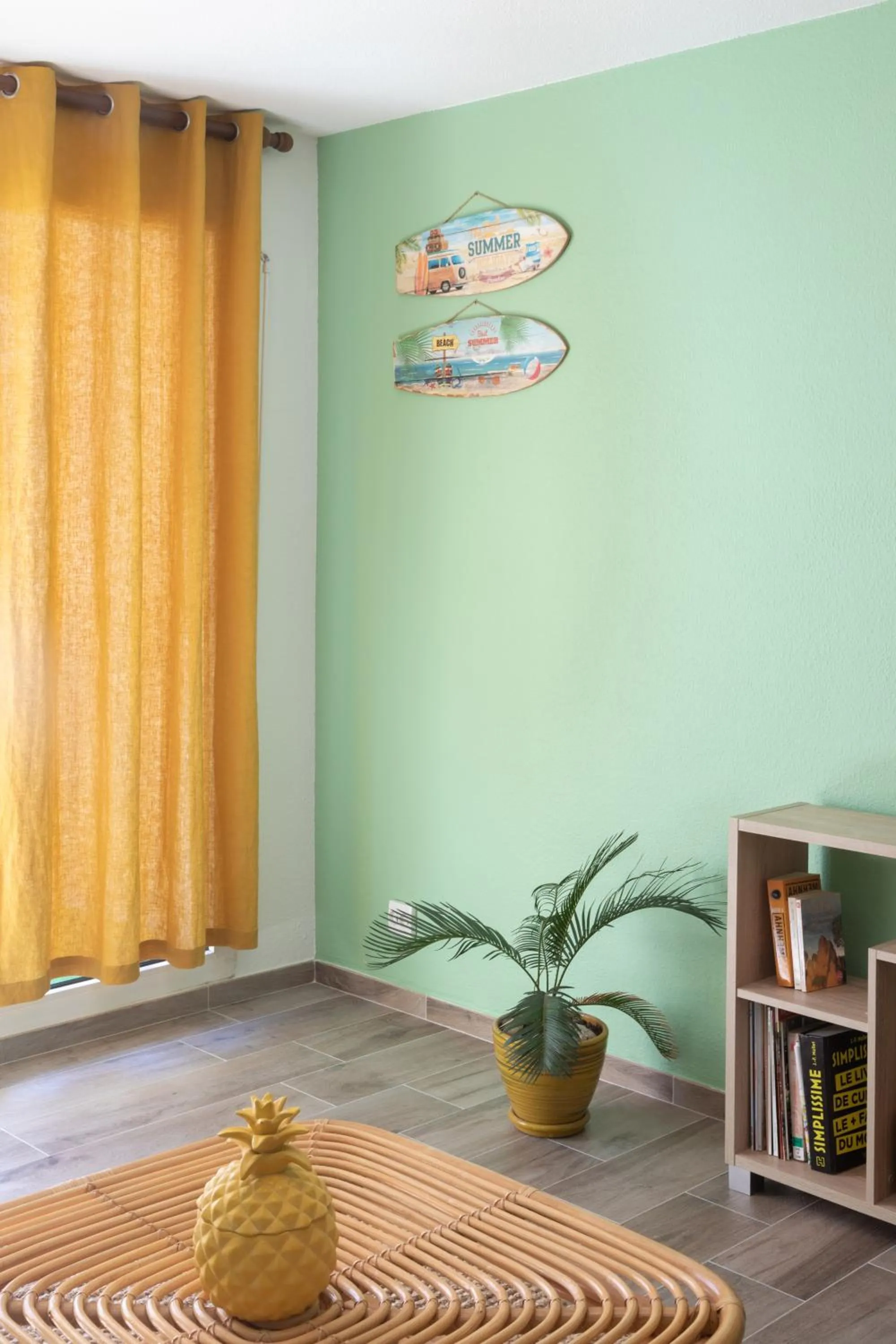 Living room in Cosy apartment Promenade des Anglais