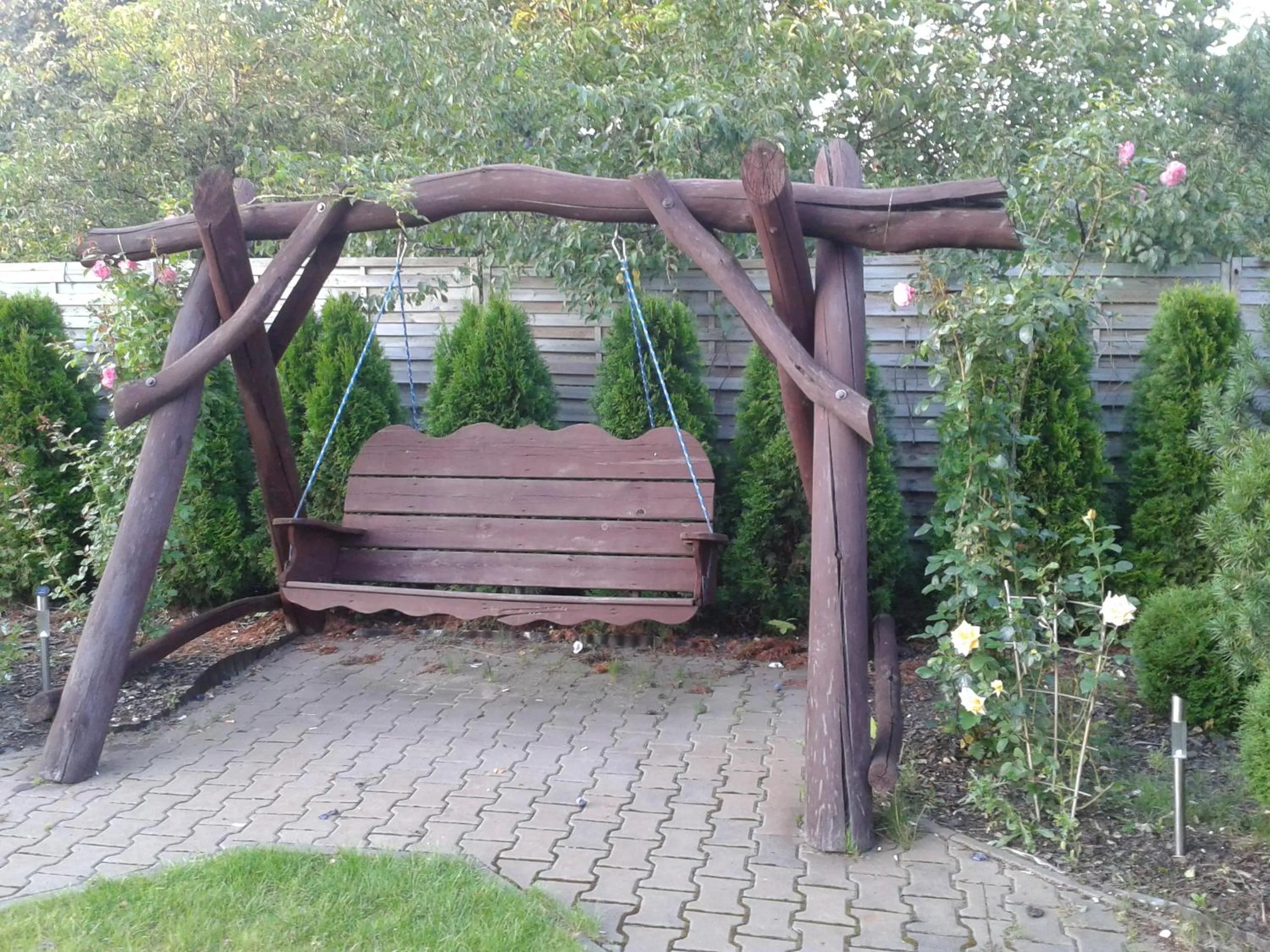 Garden in Hotel Bukowiec