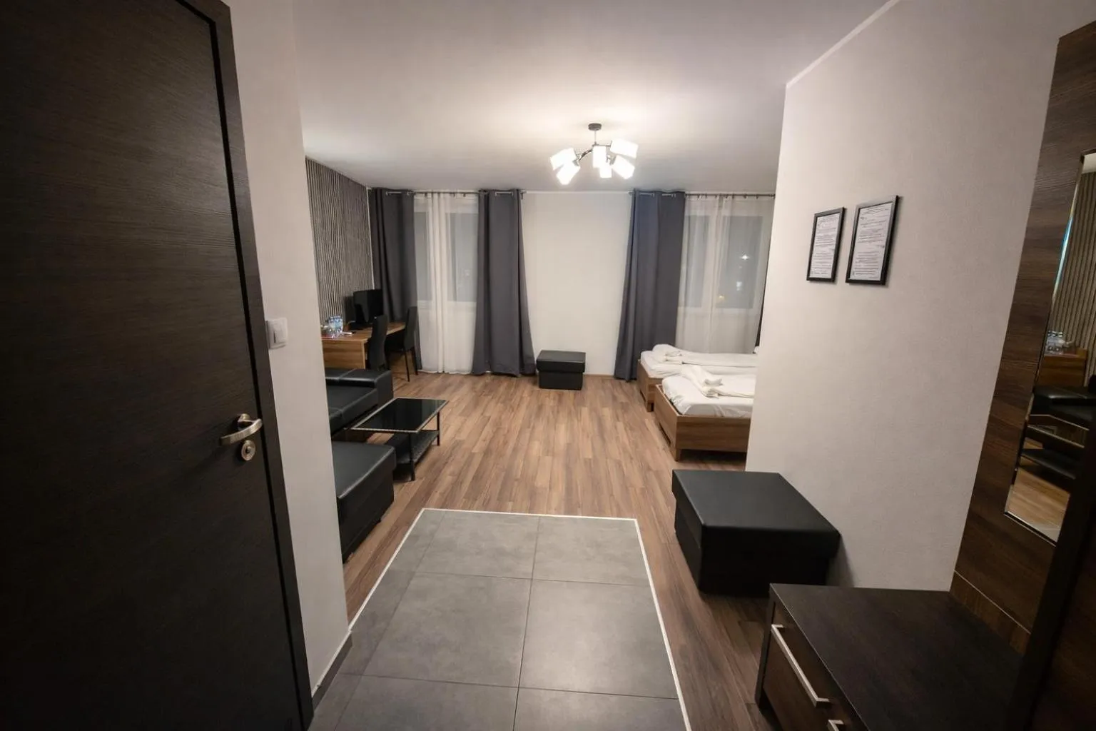 Bed in Hotel Bukowiec