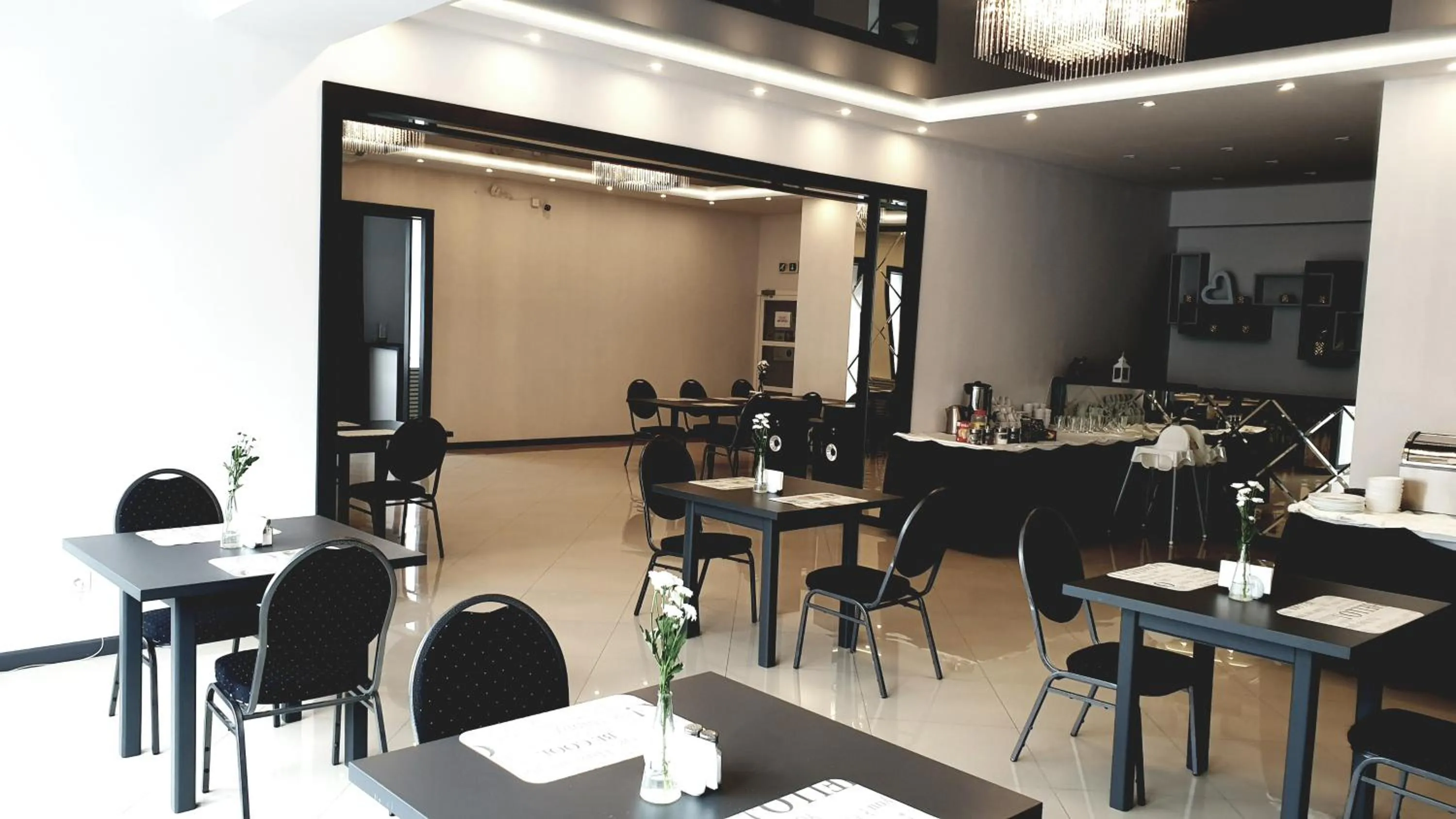 Dining area in Hotel Bukowiec