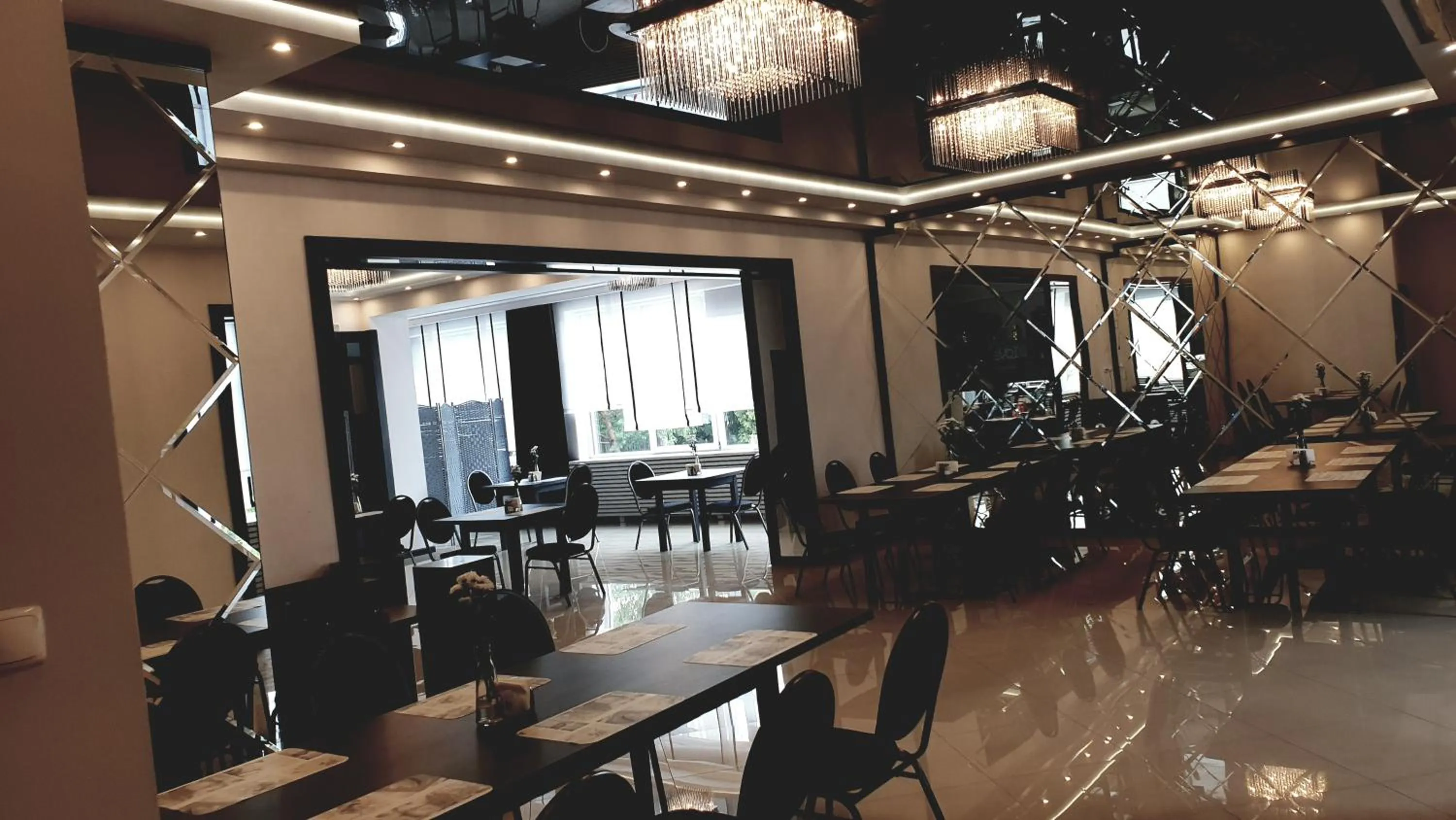 Dining area in Hotel Bukowiec