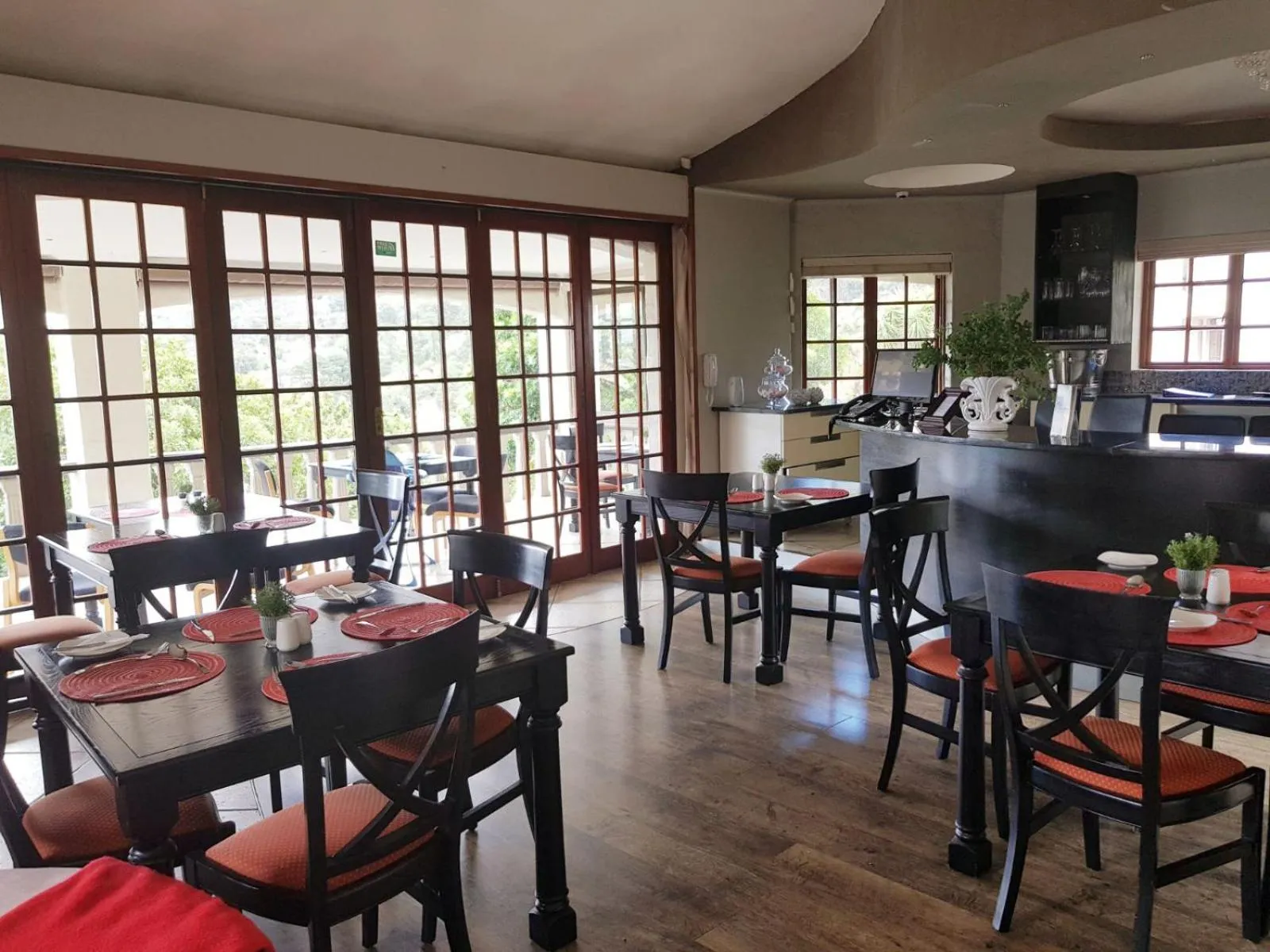 Dining area in Victorskloof Lodge