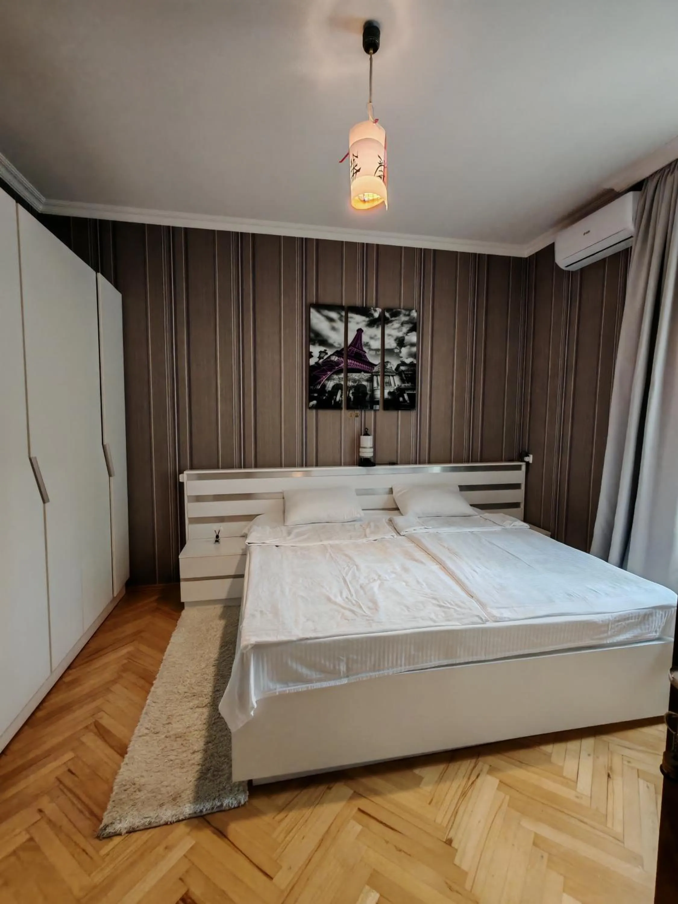 Bed in Qilimcha's Guesthouse-Art Museum