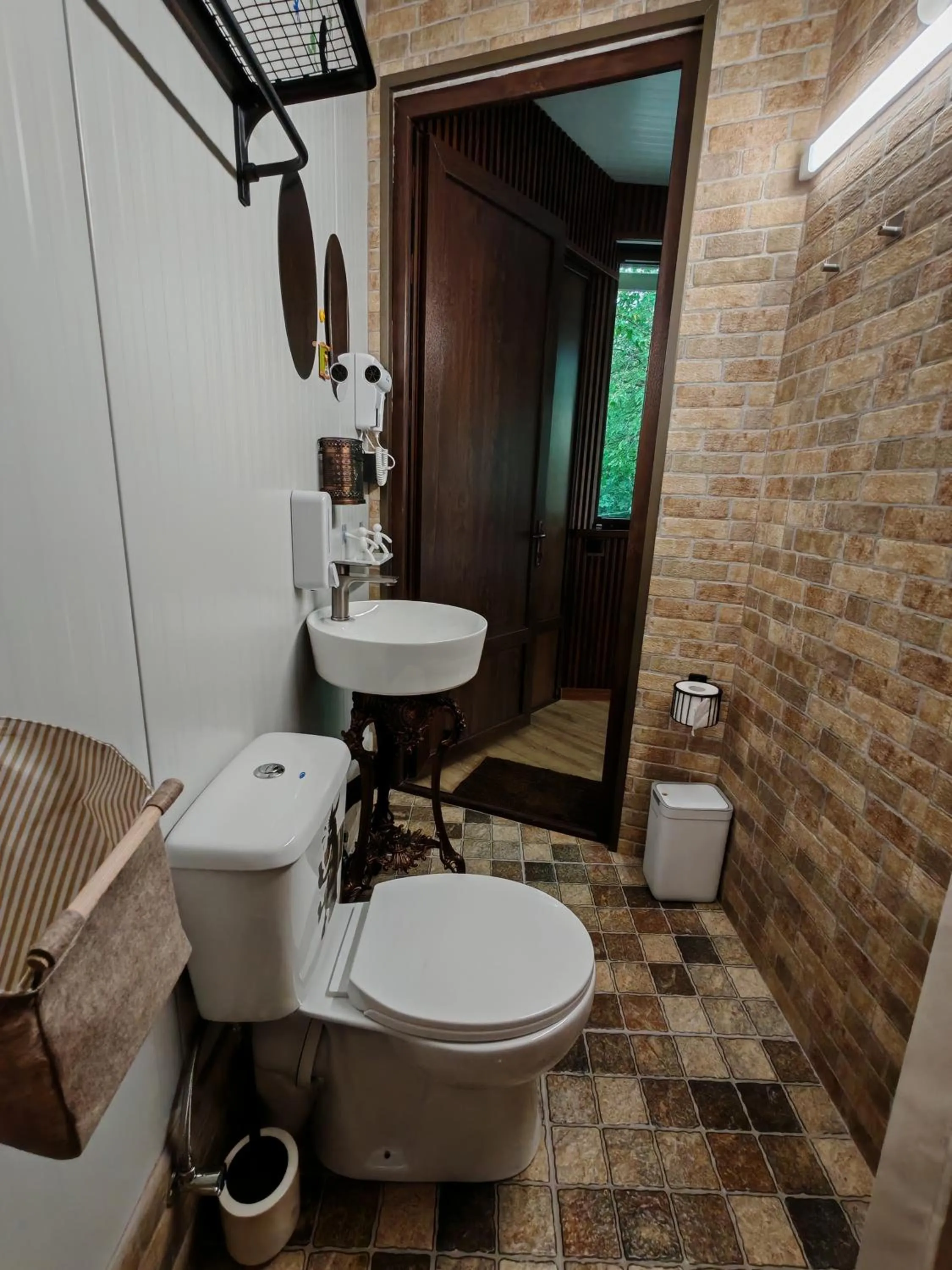 Shower in Qilimcha's Guesthouse-Art Museum