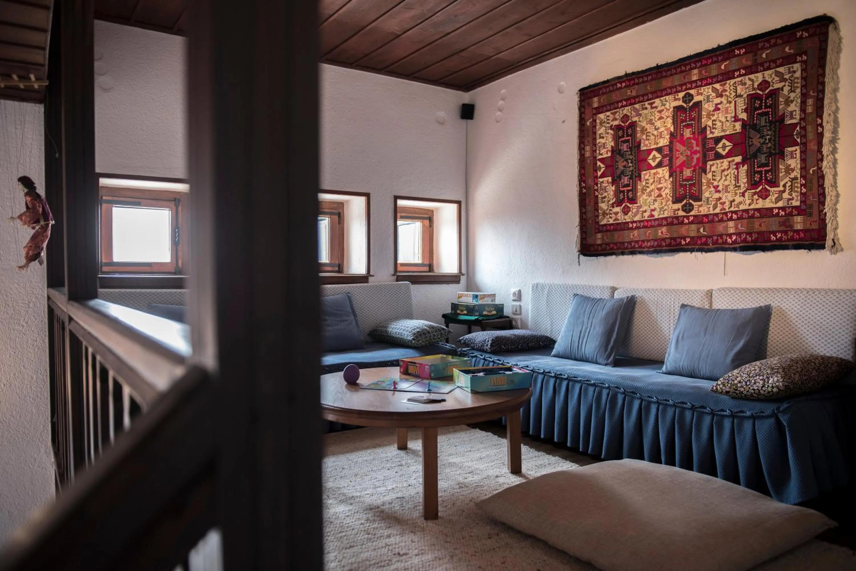 Communal lounge/ TV room in Arxontiko Mytilineou - Skretaion
