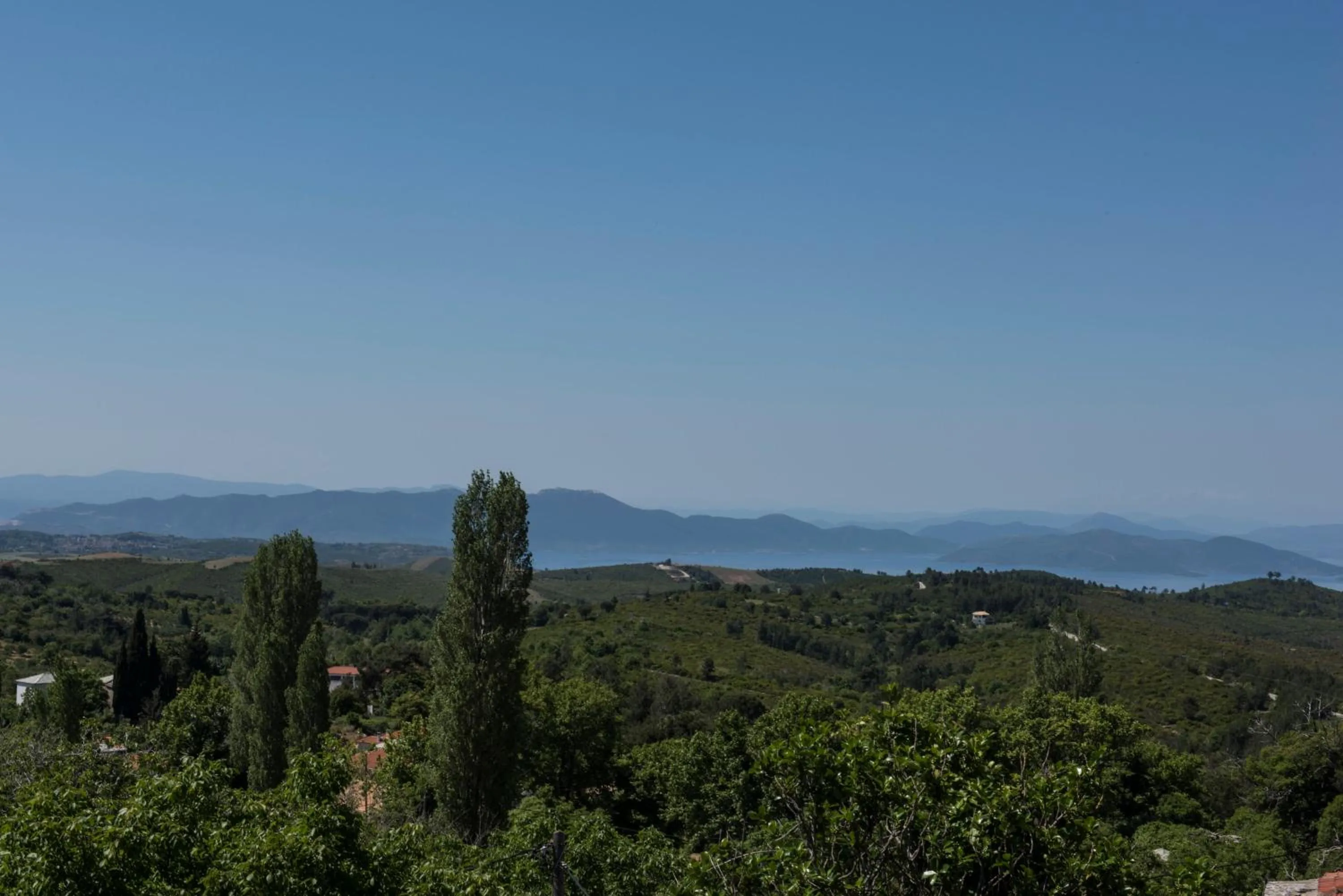 Mountain view in Arxontiko Mytilineou - Skretaion