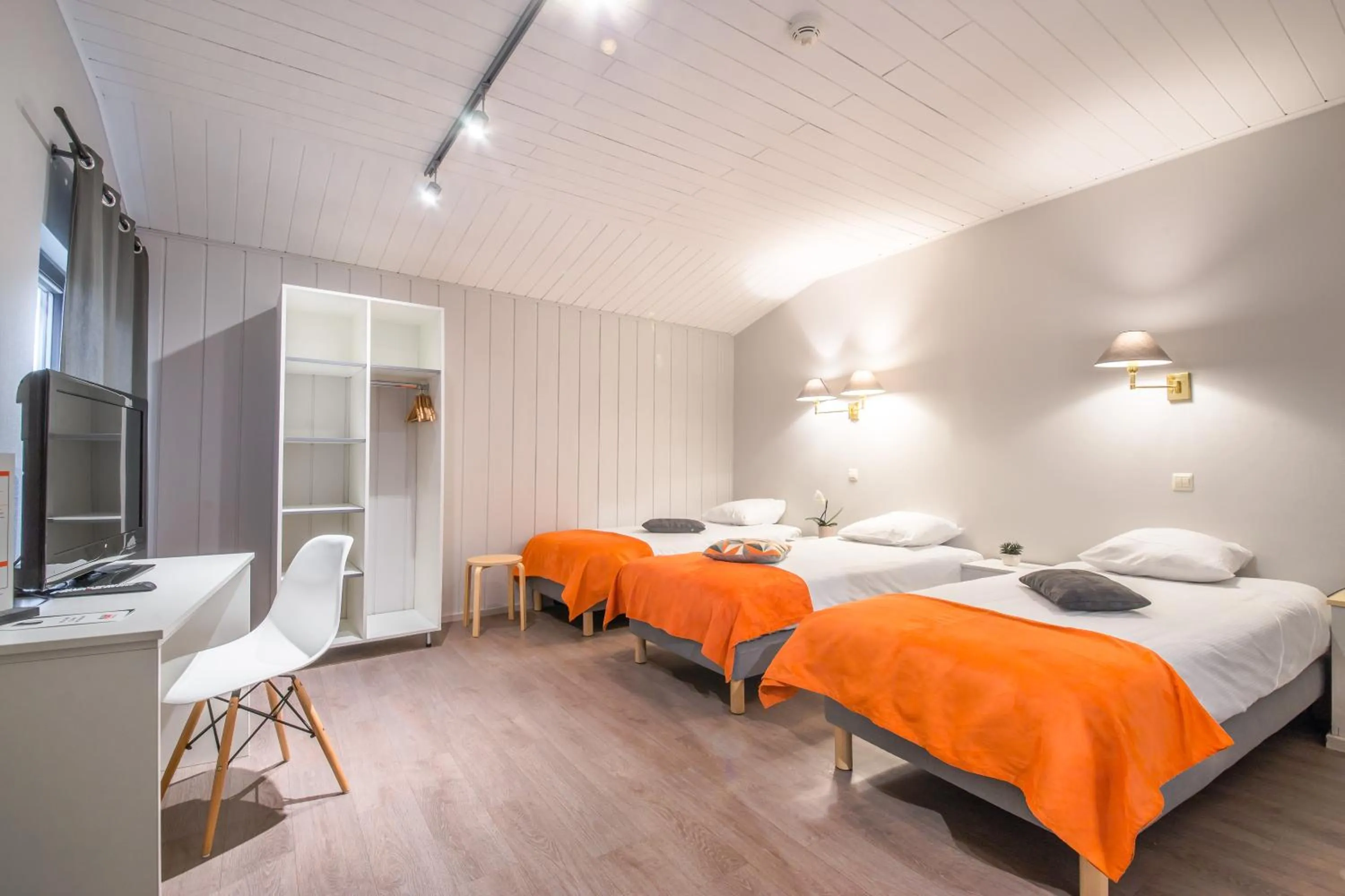 Bed in Mandarina Hotel Luxembourg Strassen