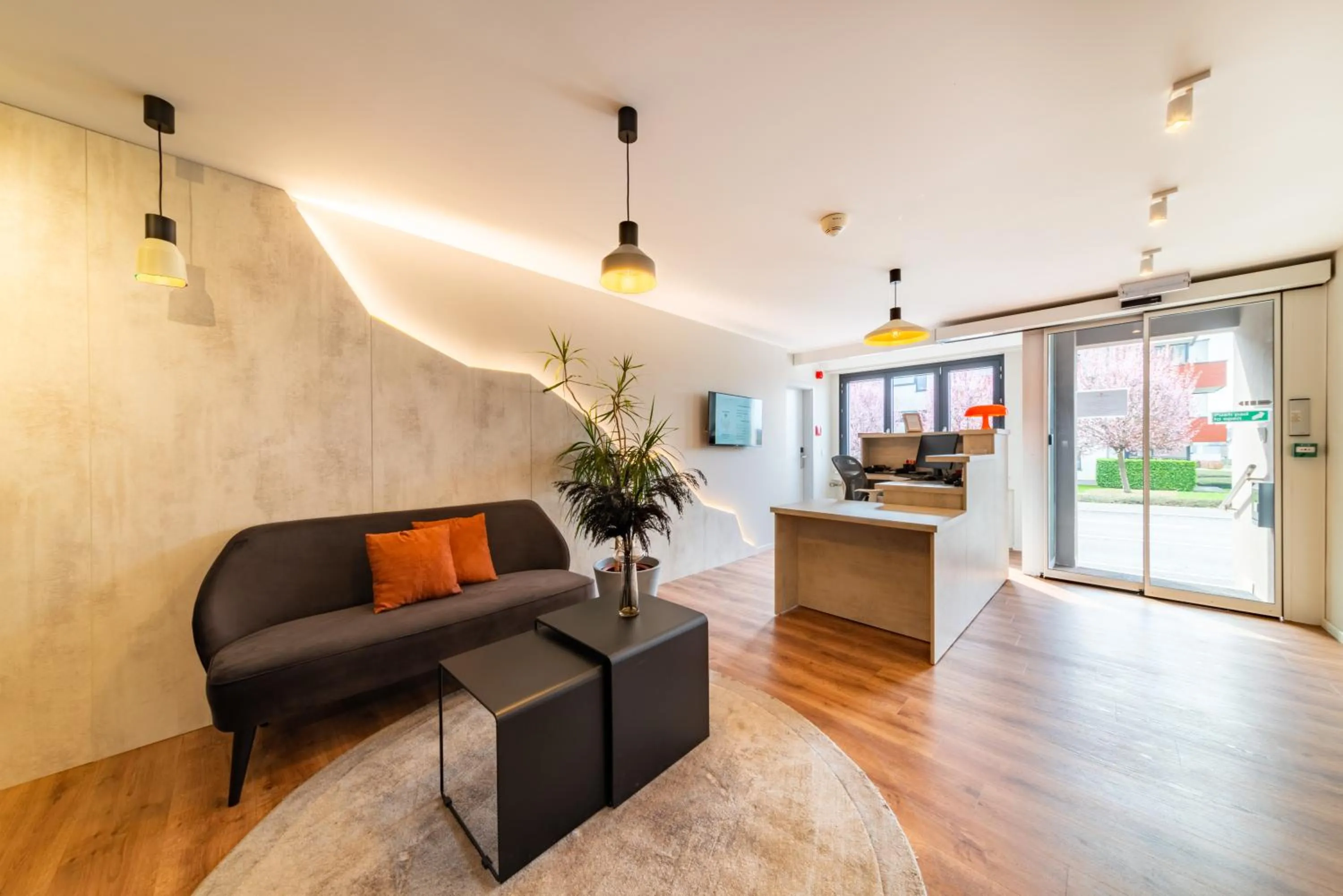 Lobby or reception in Mandarina Hotel Luxembourg Strassen