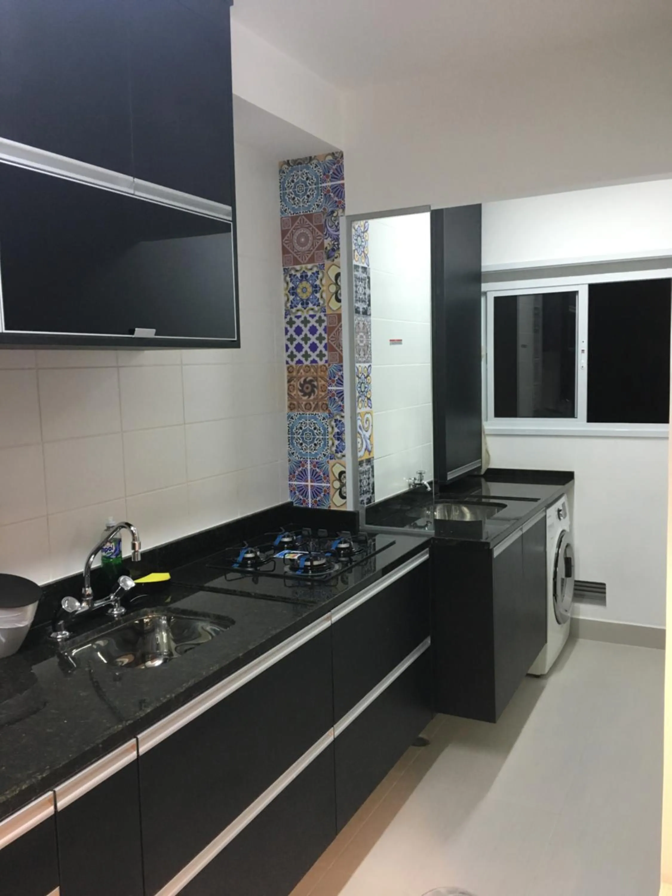 Kitchen or kitchenette in Menara - Perto do Hospital Albert Einstein e MorumBIS