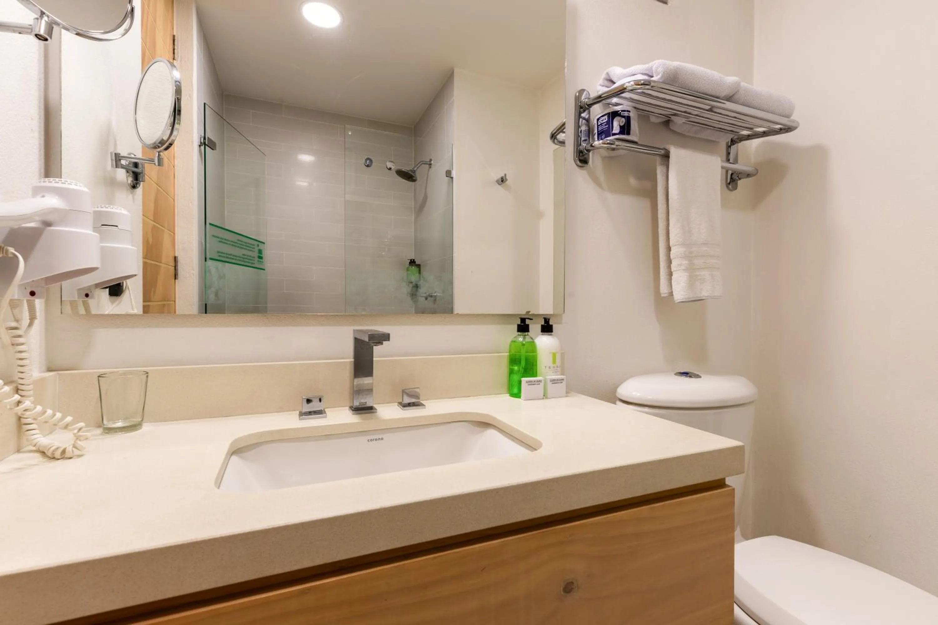 Bathroom in Terra Biohotel